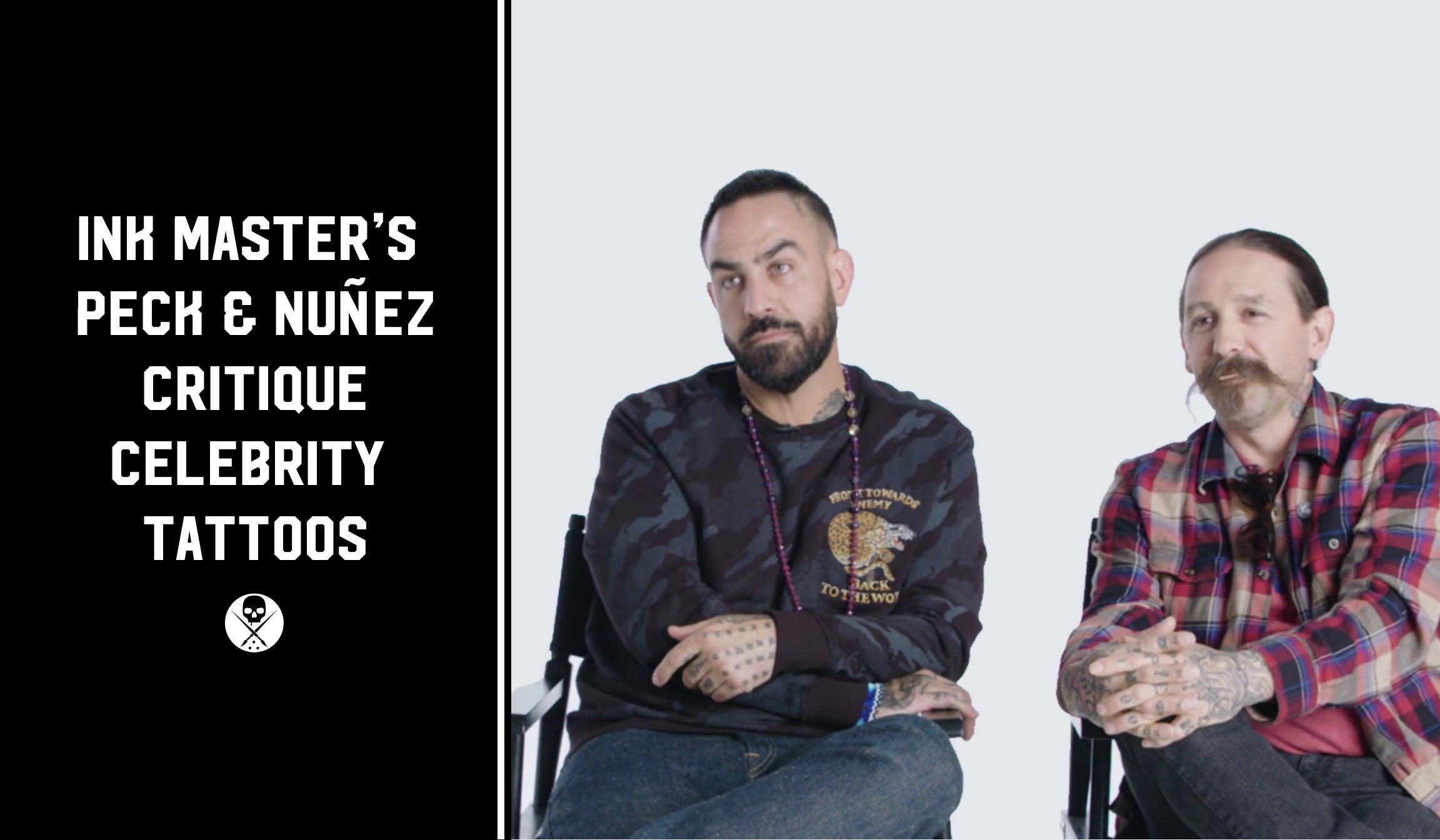 Ink Master's Peck & Nuñez Critique Celebrity Tattoos