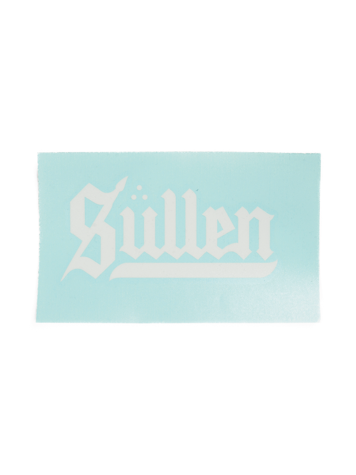5" Lincoln Car Vinyl Sticker White -