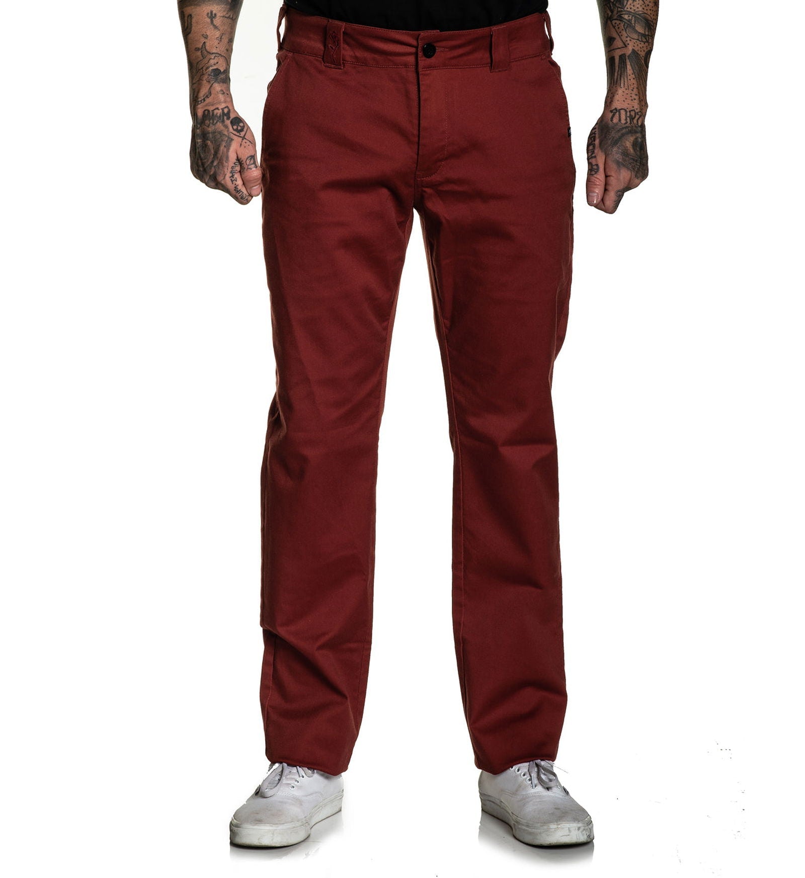 925 Relaxed fit Chino Stretch Pant Cherry Mahogany -