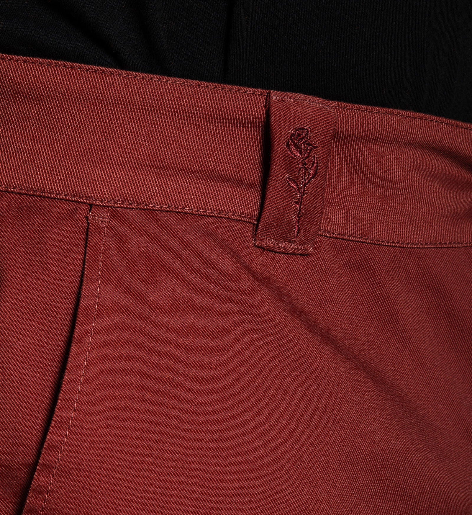 925 Relaxed fit Chino Stretch Pant Cherry Mahogany -