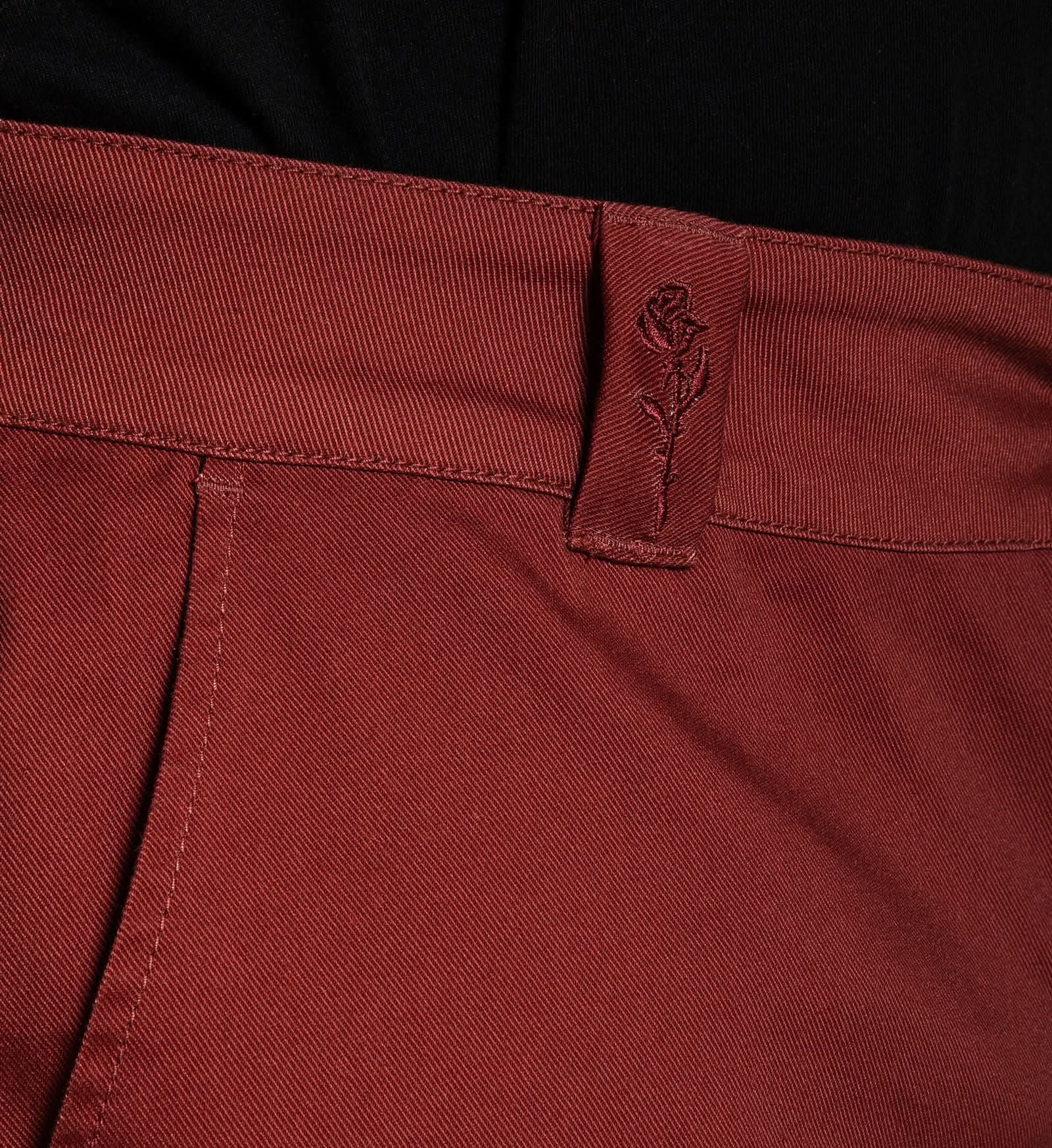 925 Relaxed fit Chino Stretch Pant Cherry Mahogany -