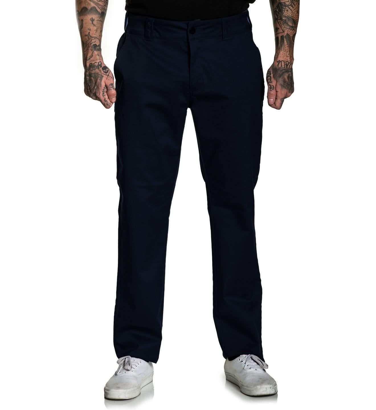 925 Relaxed fit Chino Stretch Pant Dark Navy -