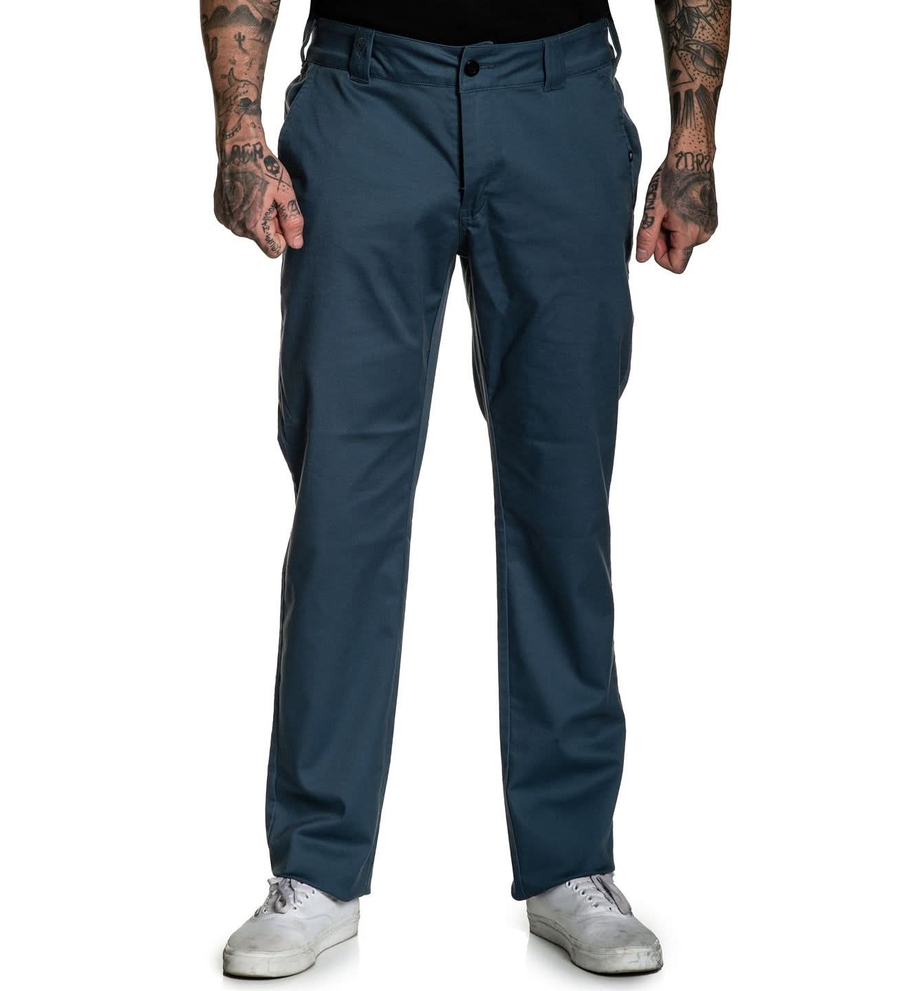 925 Relaxed fit Chino Stretch Pant Orion Blue -