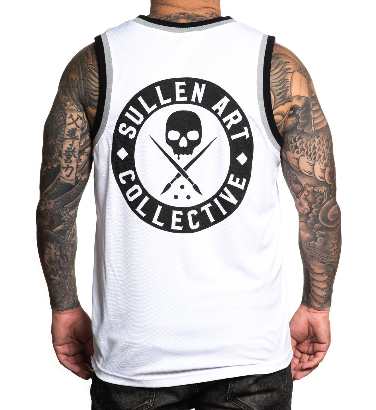 BOH Jersey Tank - White -