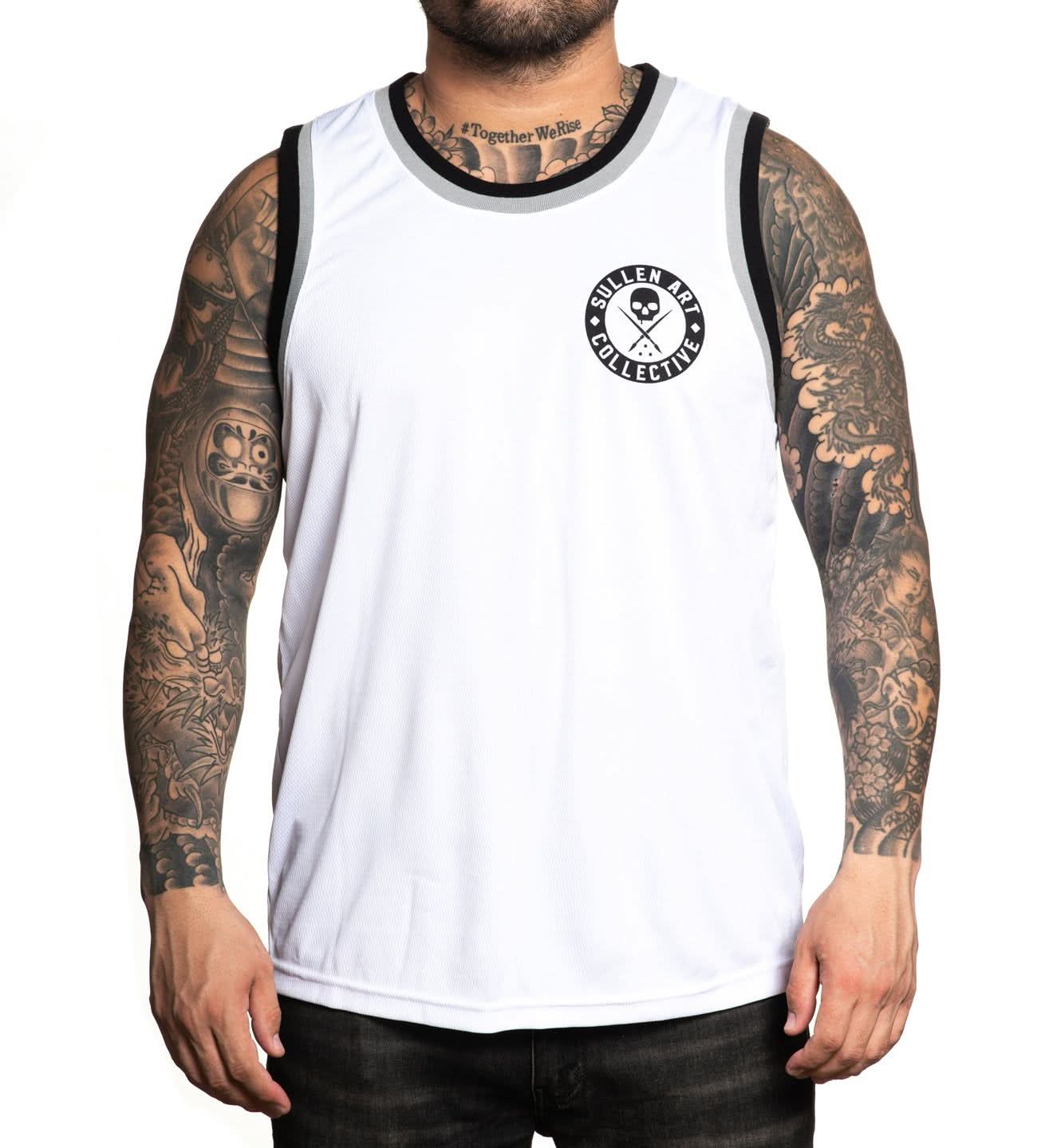 BOH Jersey Tank - White -