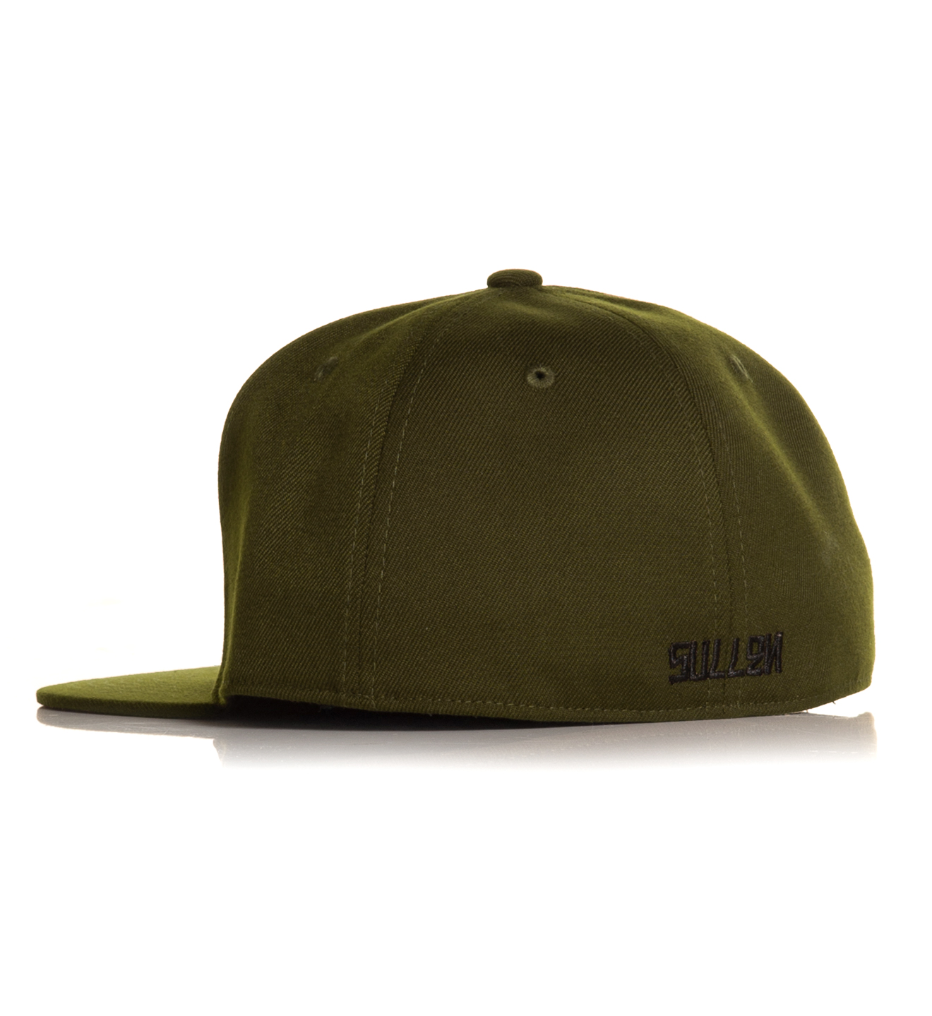 Badge Fitted Hat - Dark Marsh -
