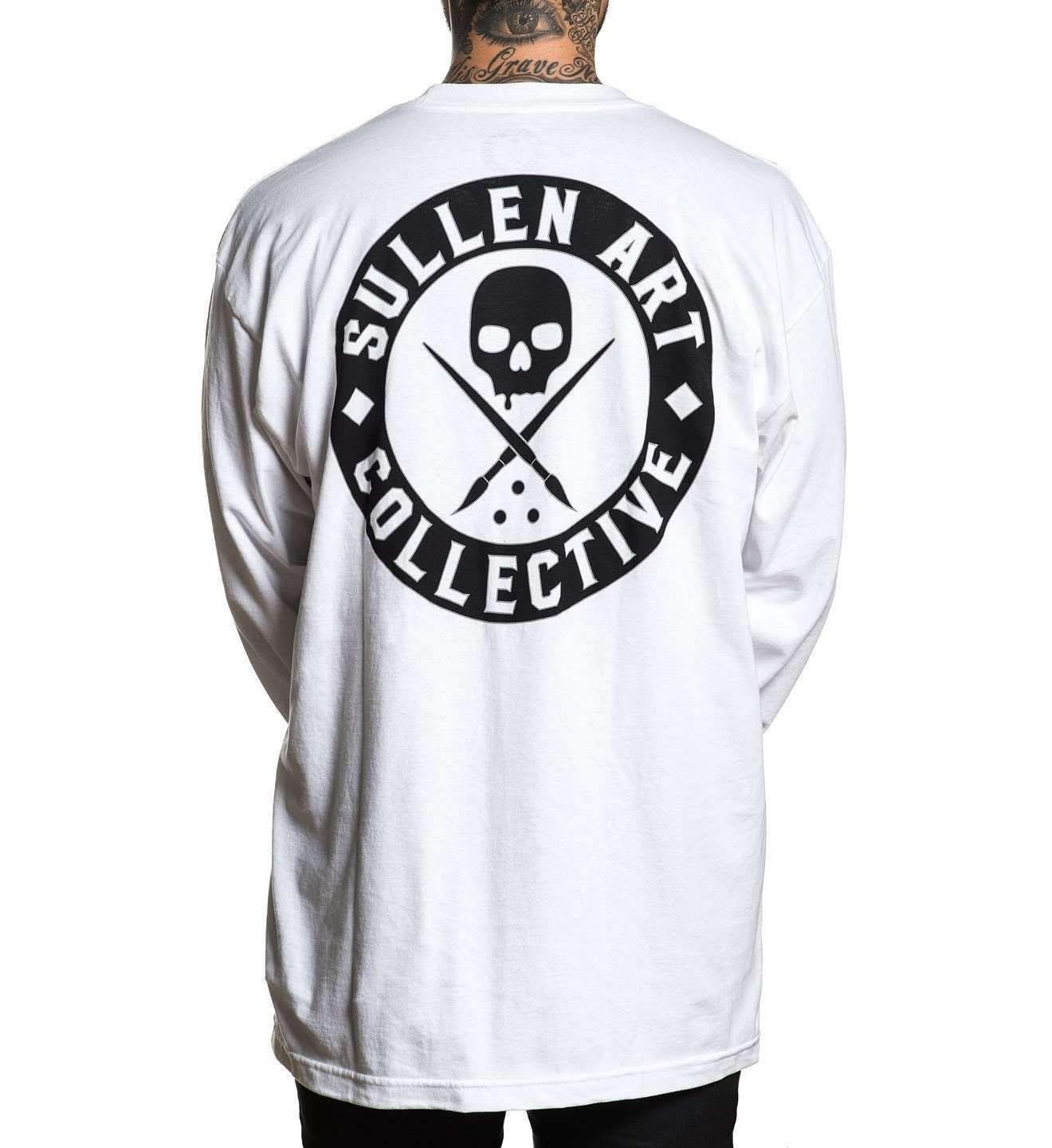 Badge of Honor Long Sleeve White -