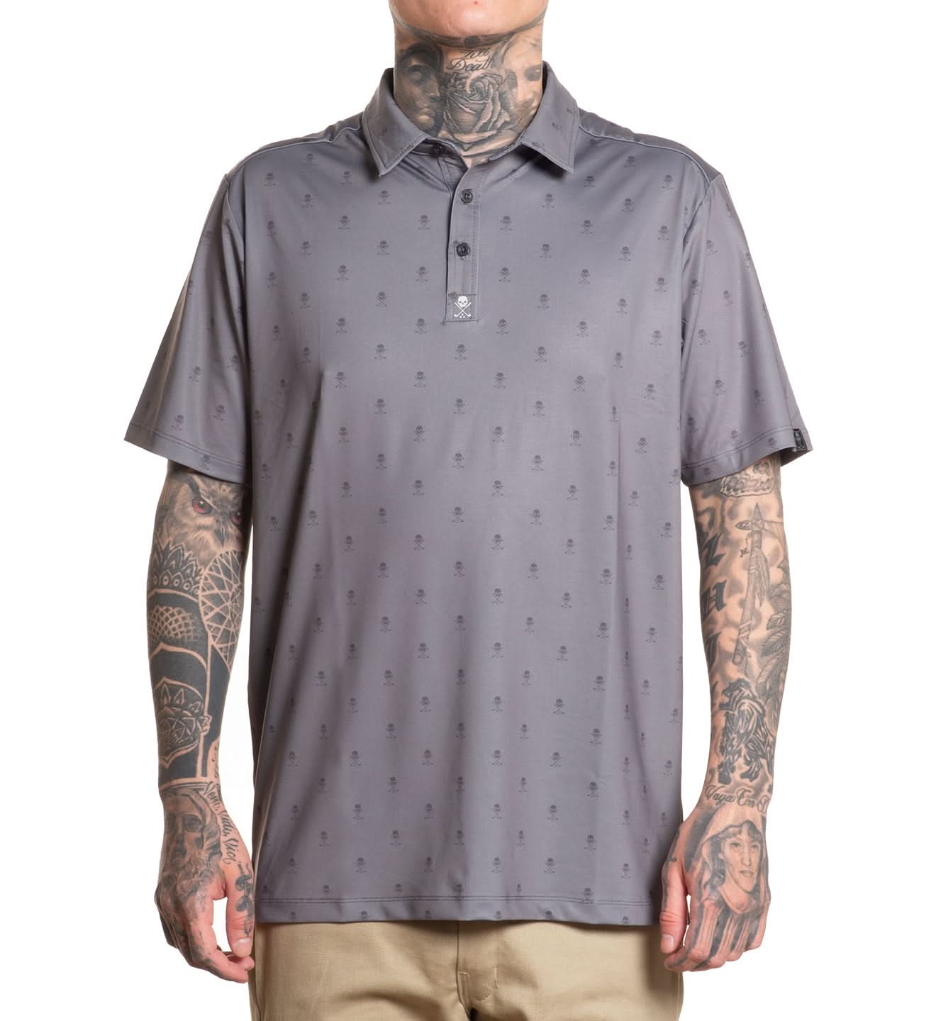 Polo con insignia de golf