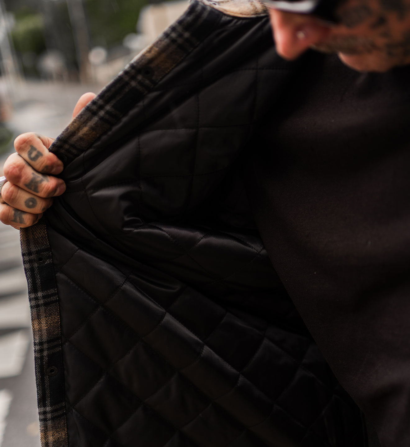 Vortex Quilted Flannel Jacket