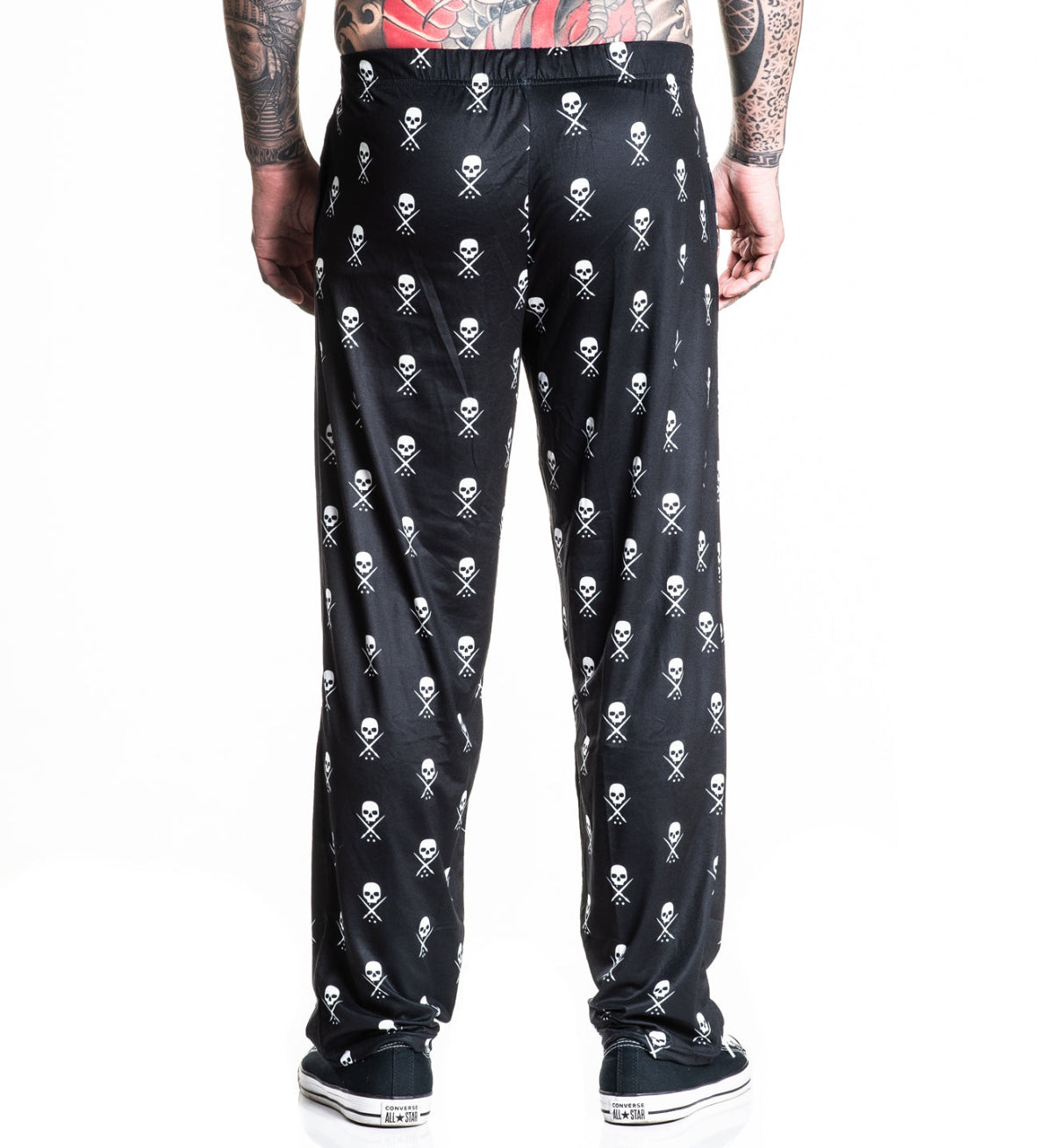 Badge Pajama Pant - Red