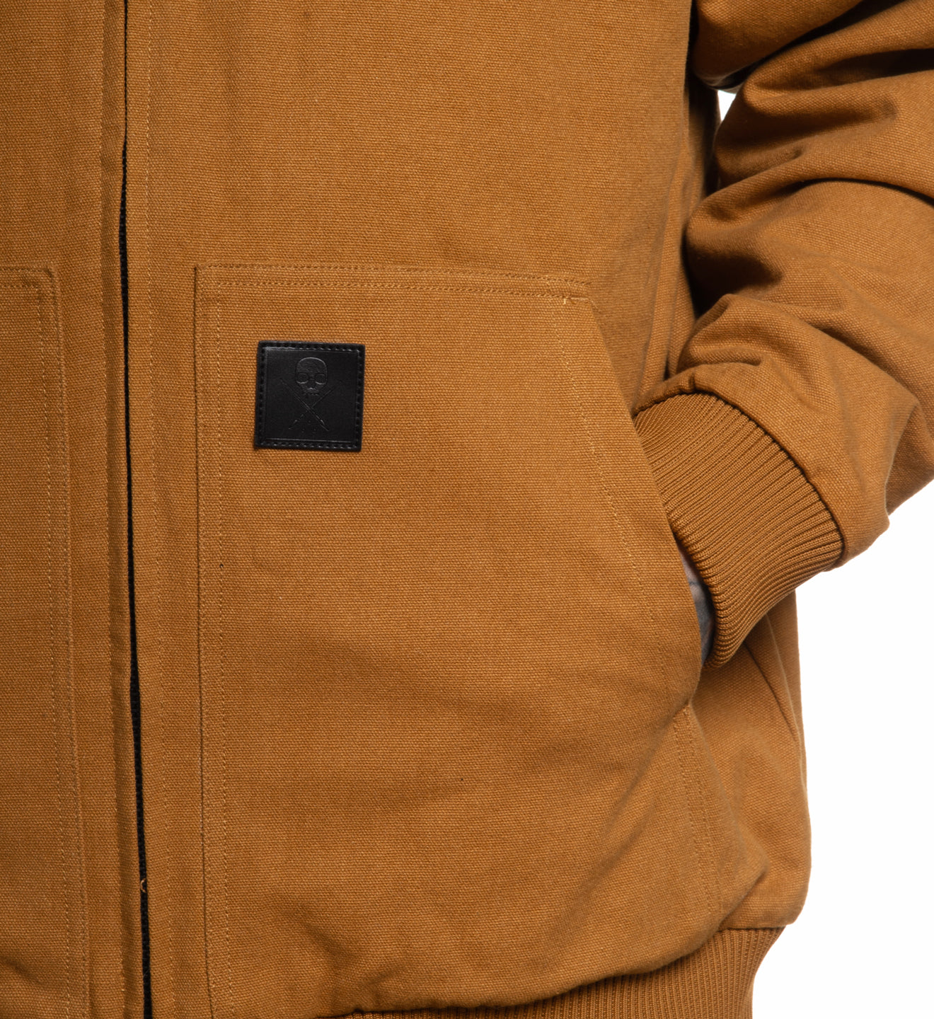Sierra Duck Canvas Heavyweight Quilted Zip