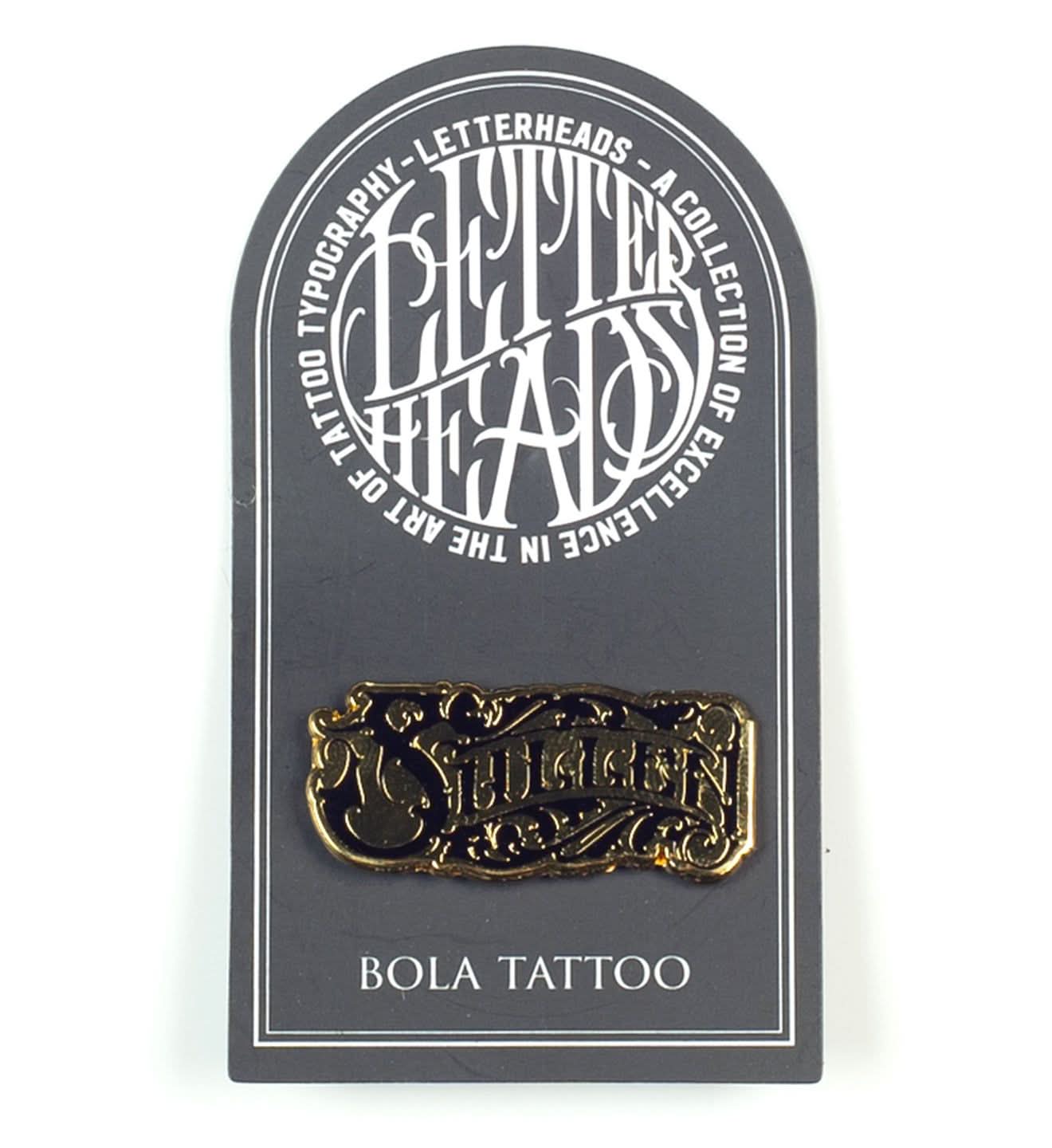 LETTERHEADS #12 - Bola Tattoo - @bolatat2 -