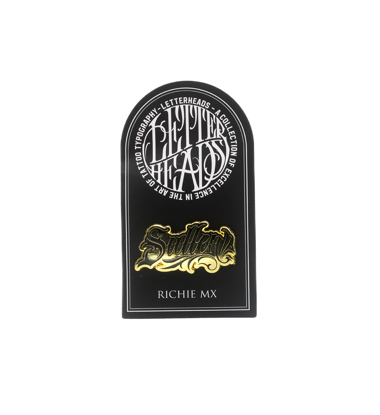 LETTERHEADS #1 Pin - Richie MX -