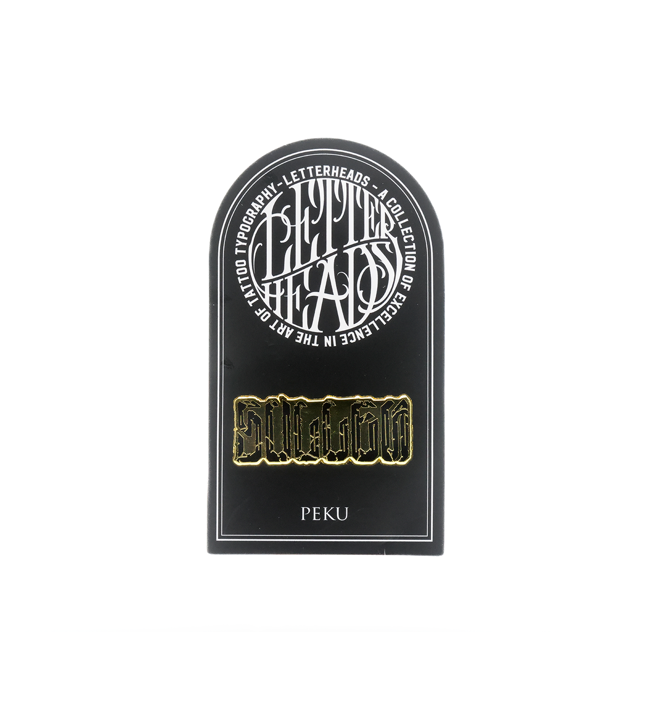 LETTERHEADS #5 Pin - Peku -