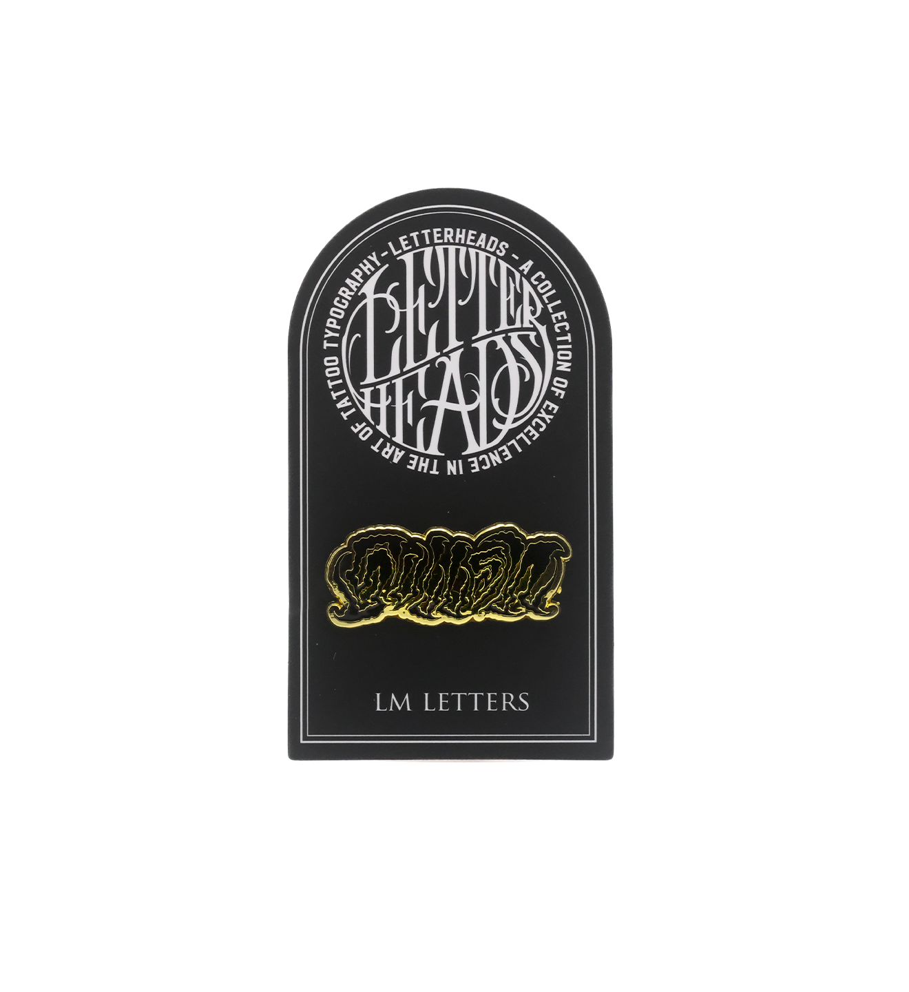 LETTERHEADS #7 Pin - LM Letters -
