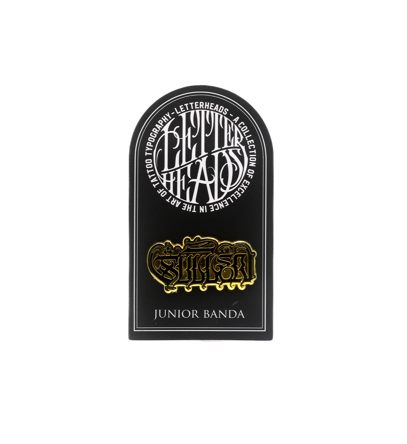 LETTERHEADS #8 Pin - Junior Banda -