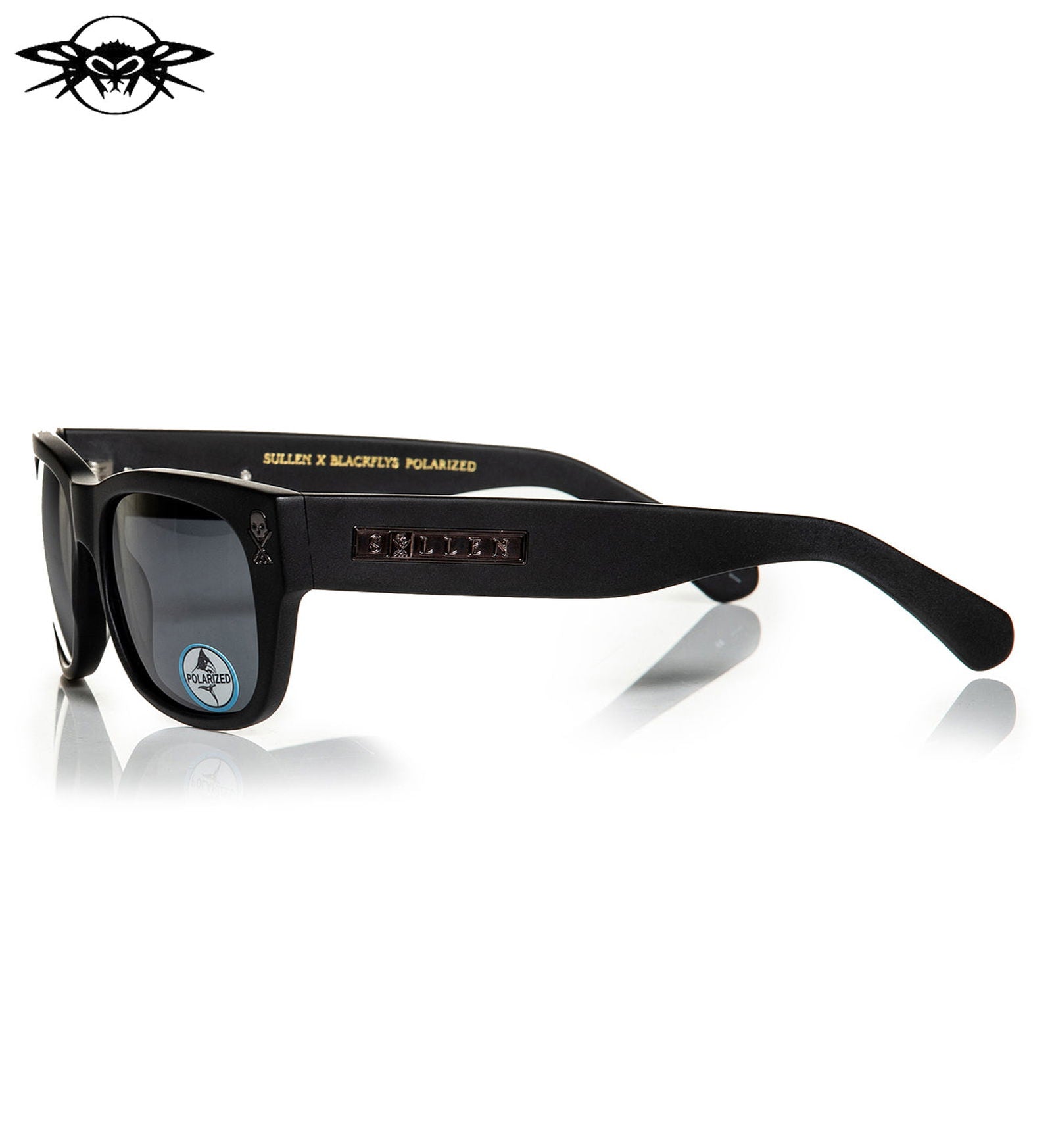 Next Chapter Black Gloss Chrome Polar Sunglasses -