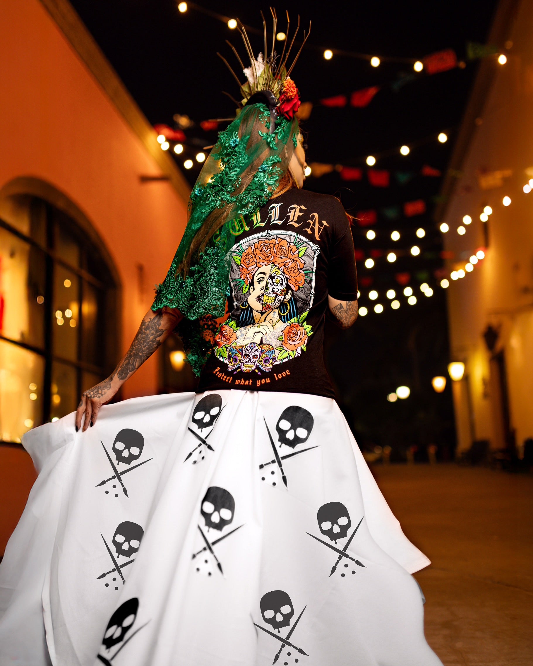 Sugar Skull Girl Premium