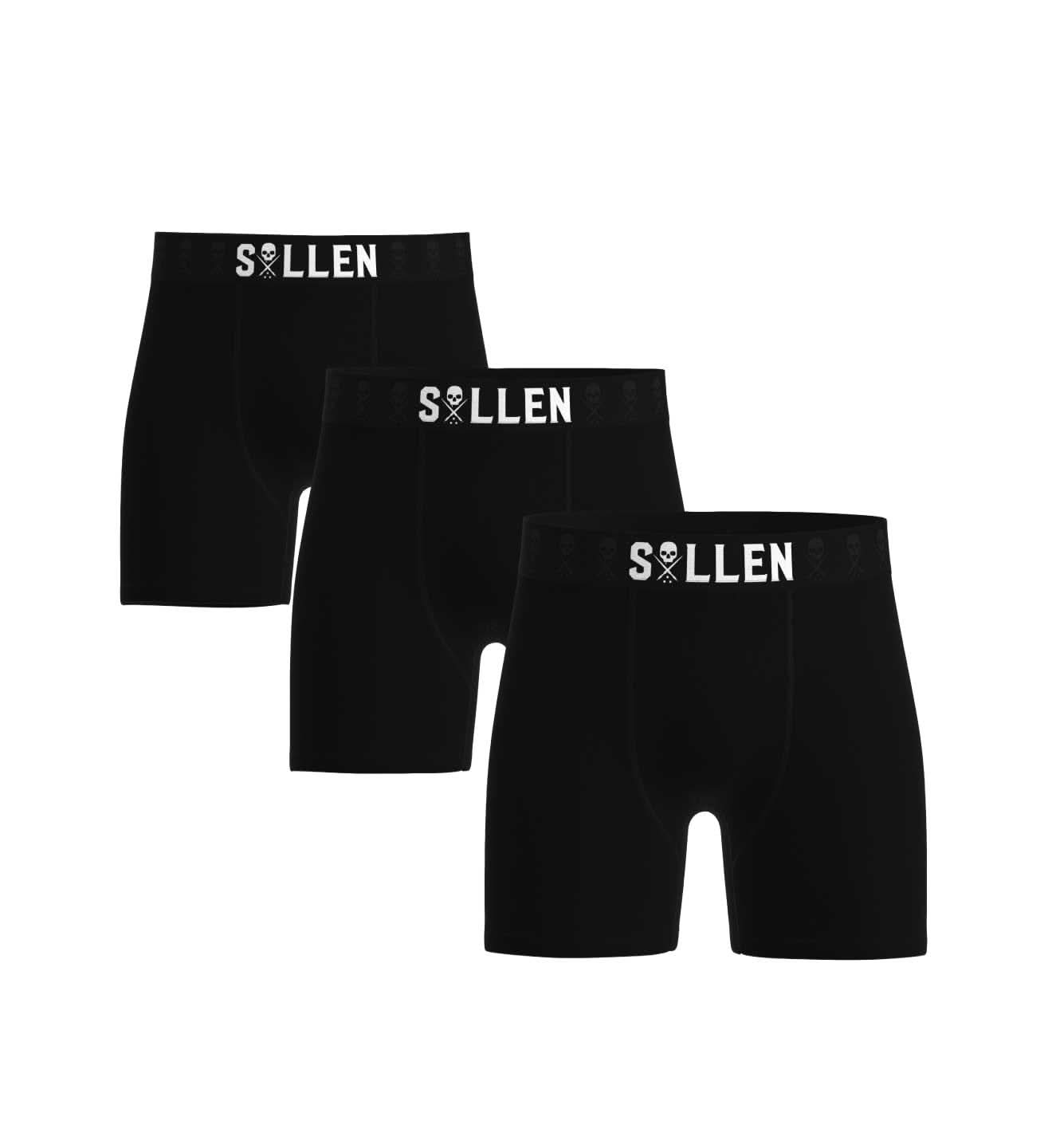 Solid Luxe Boxers - 3 Pack