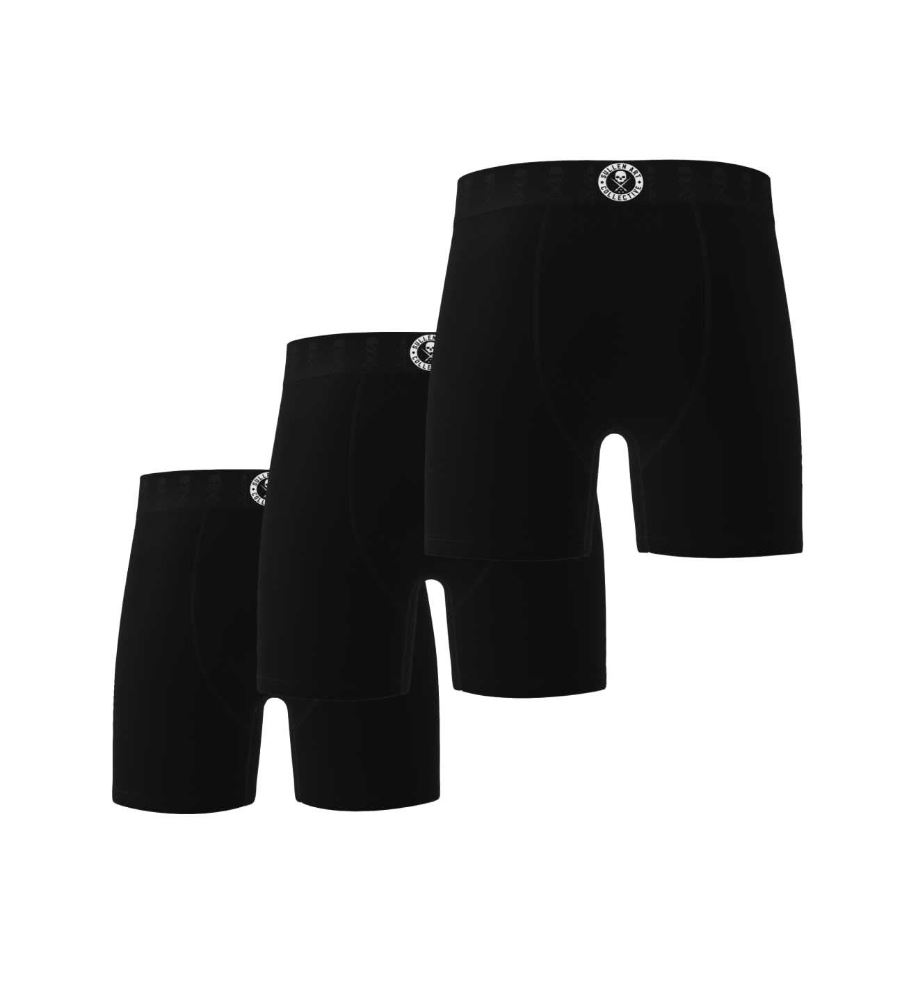 Solid Luxe Boxers - 3 Pack