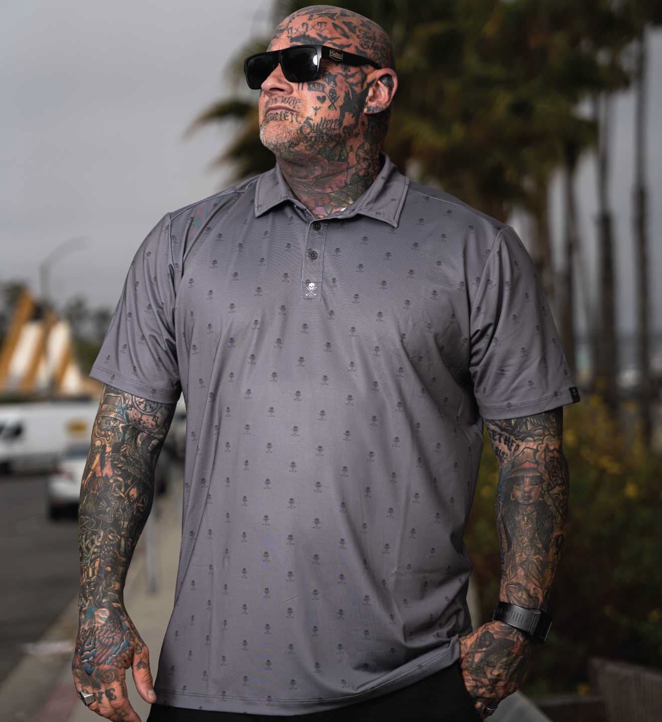 Polo con insignia de golf