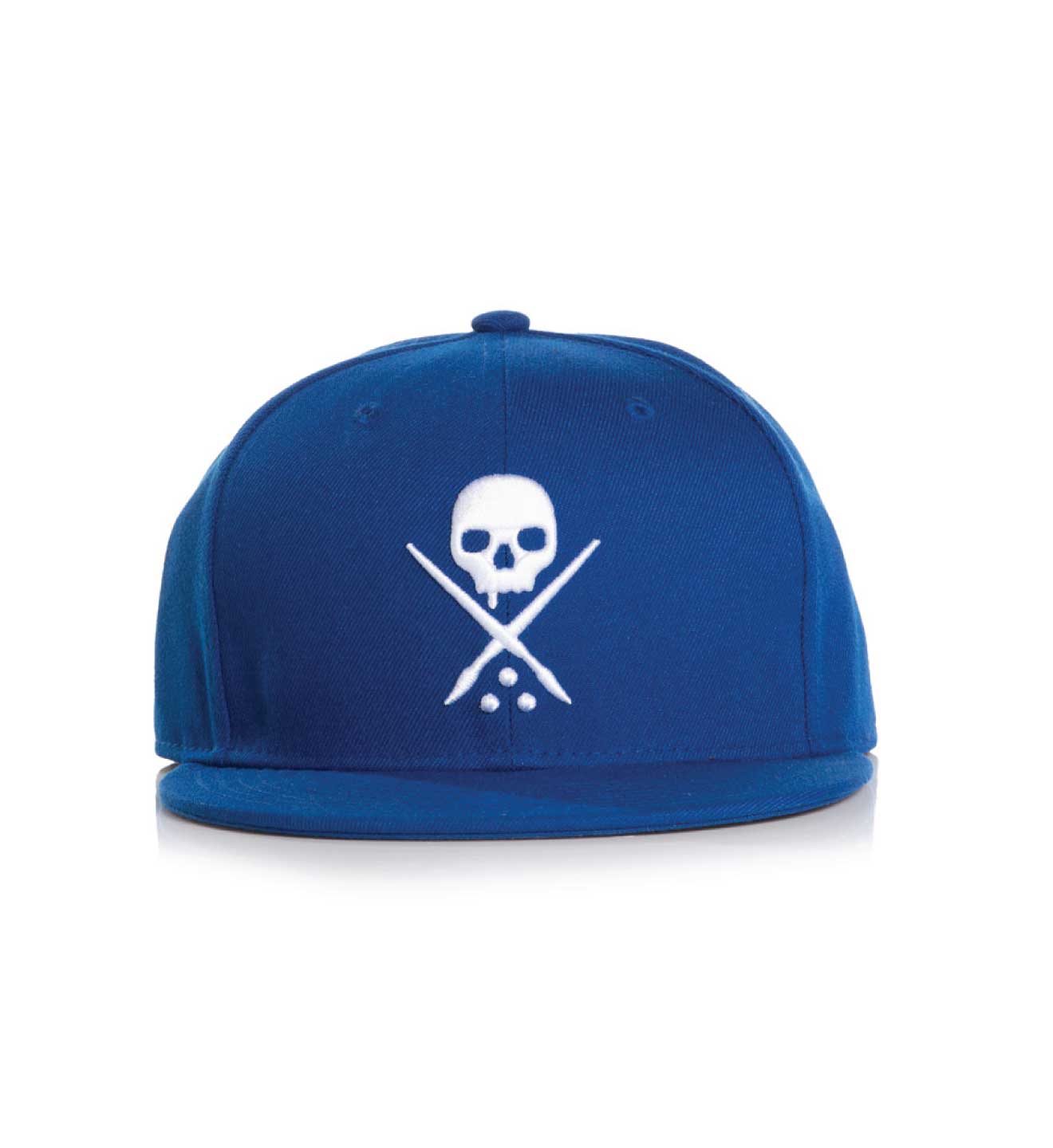 Gorro ajustado con insignia - Azul real
