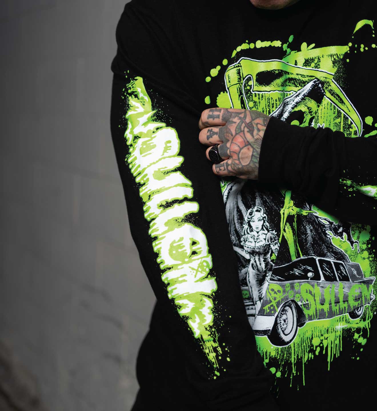 Never Late French Terry Longsleeve