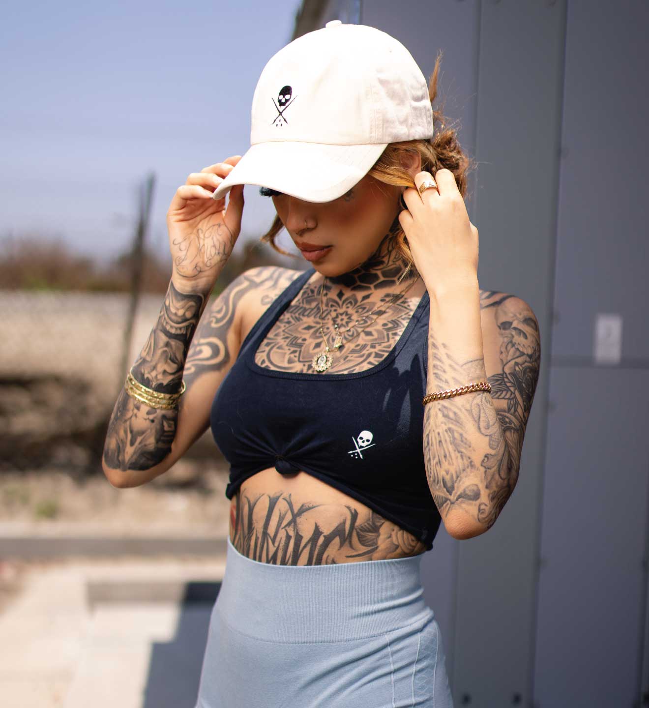 Sombrero de insignia pop