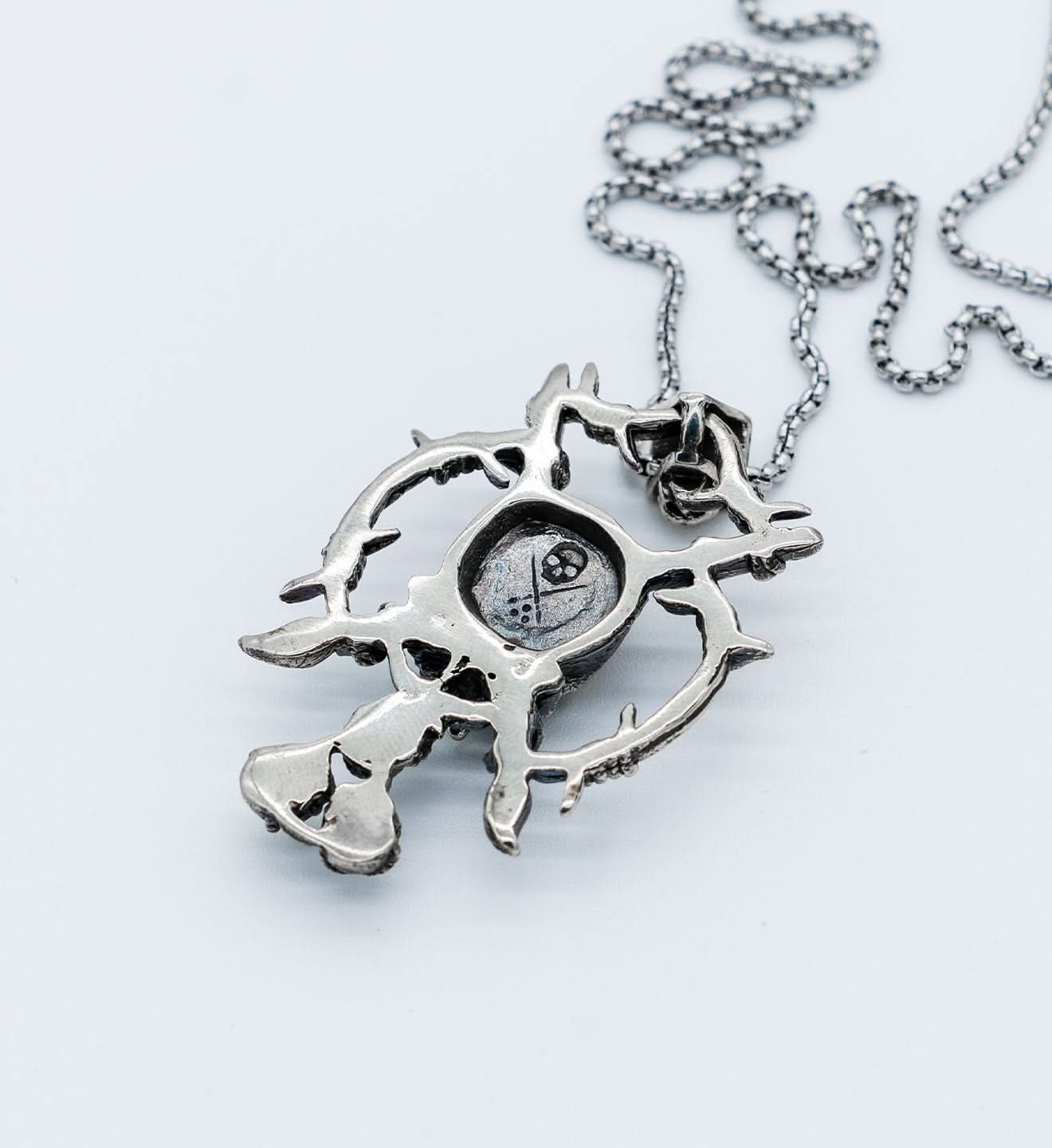 Barbwire Badge Pendant