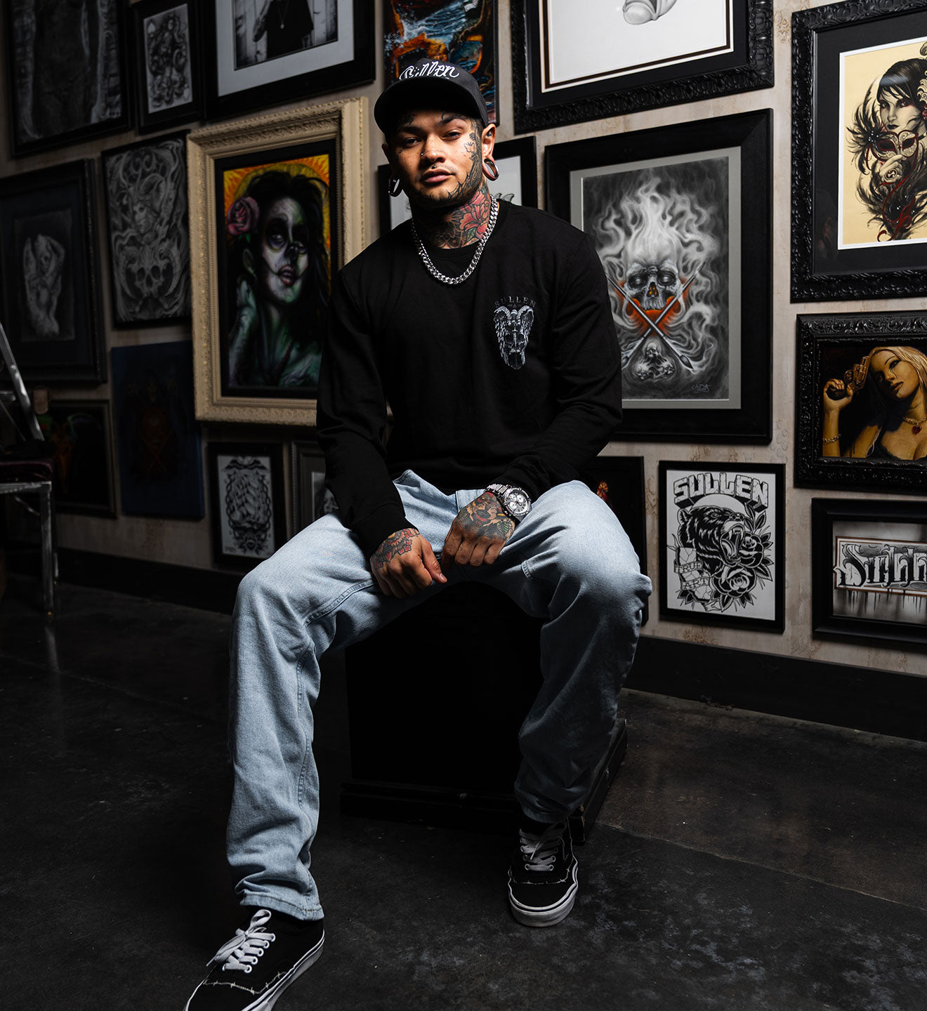 Winged Justice French Terry Long Sleeve