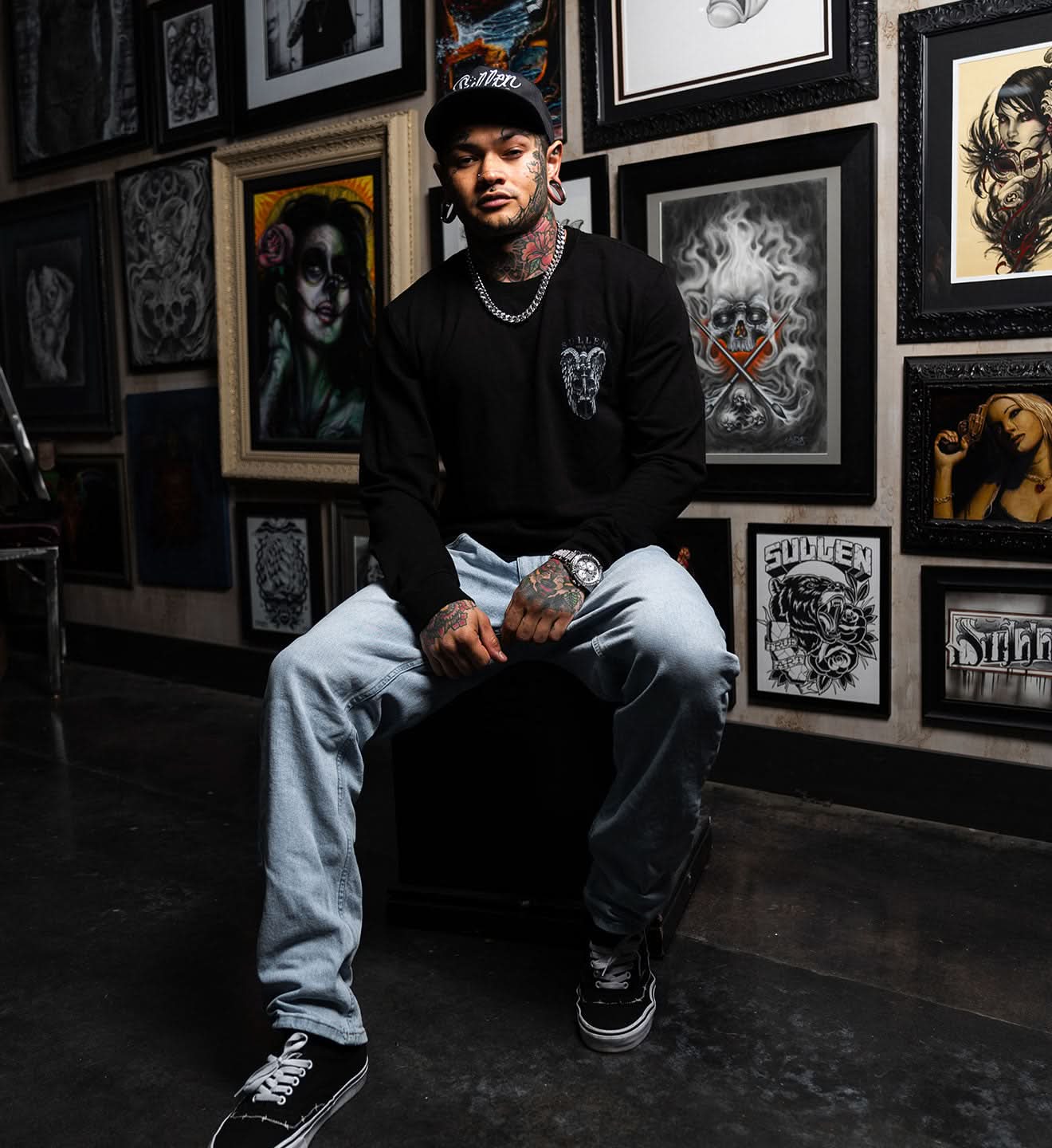 Winged Justice French Terry Long Sleeve