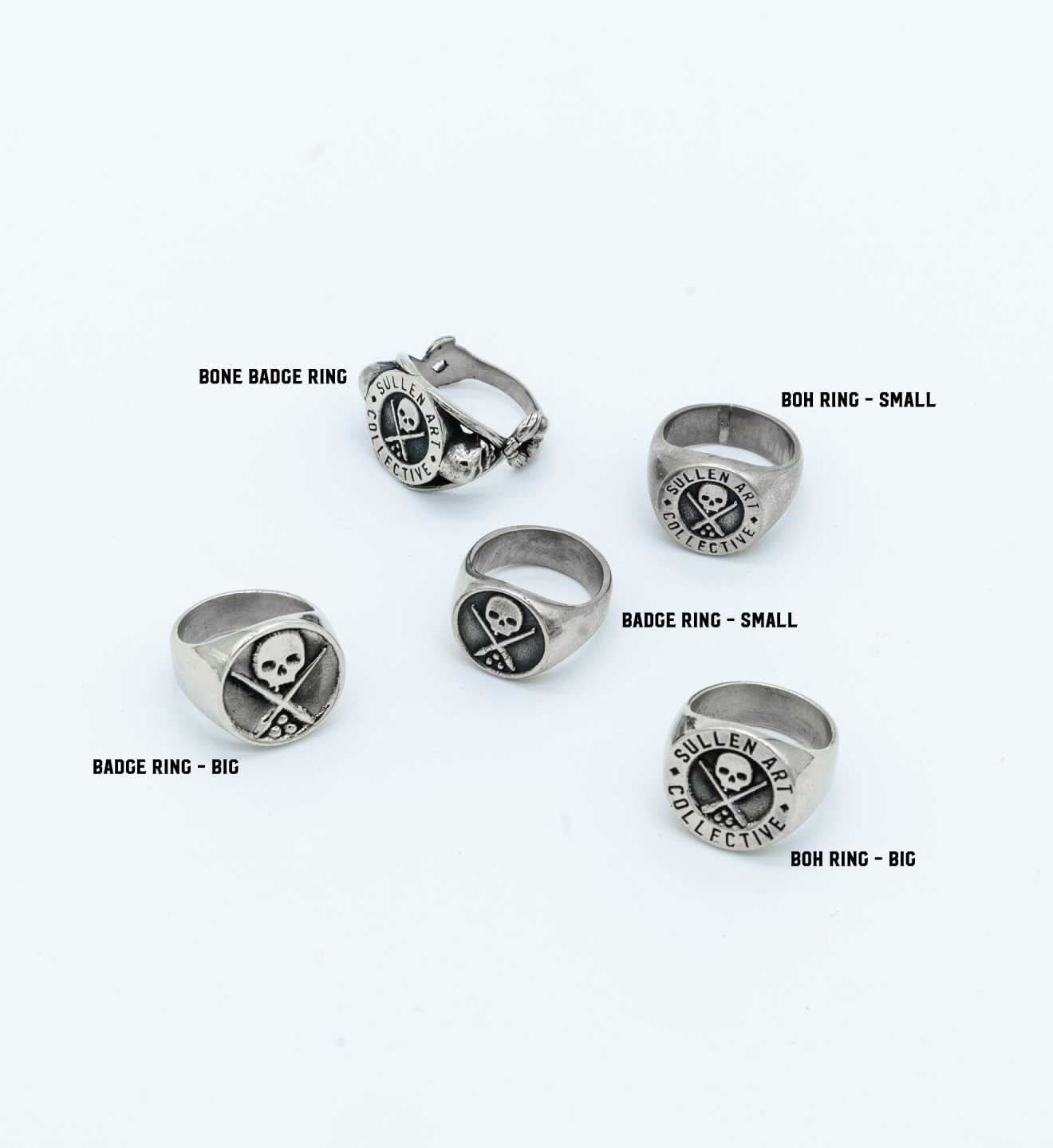Bone Badge Ring