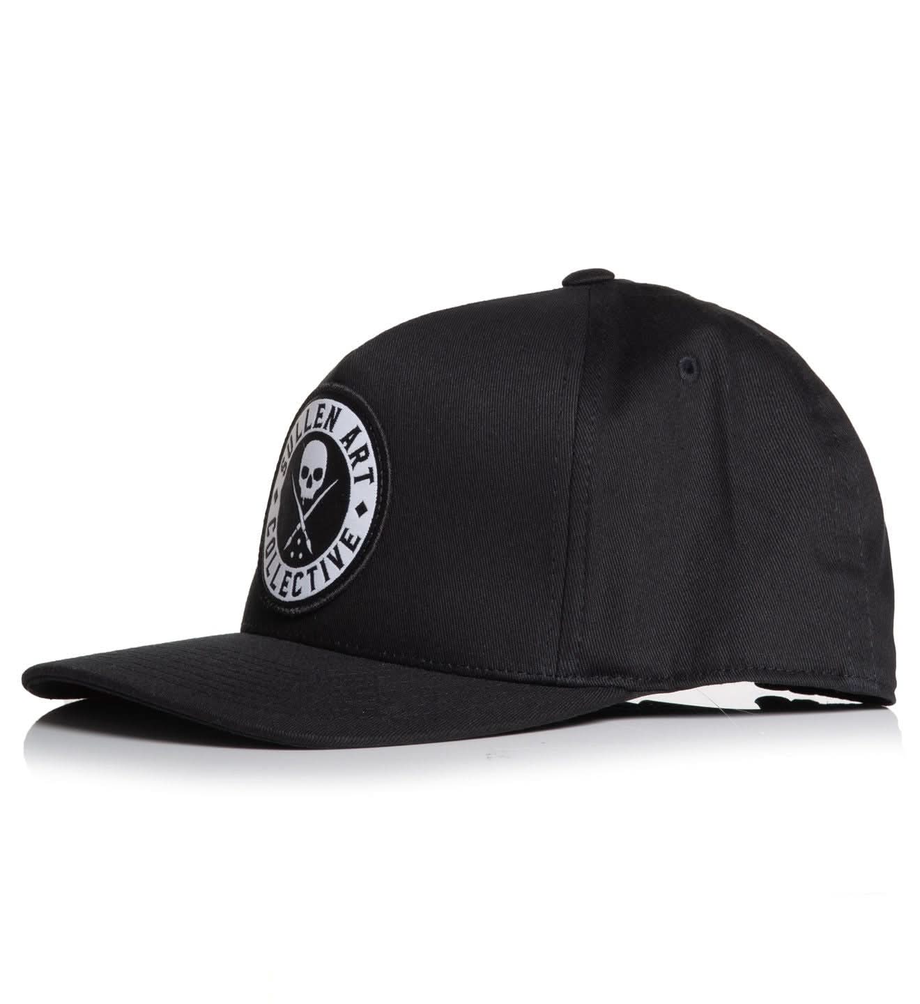 BOH Curved Snapback - Black/White -