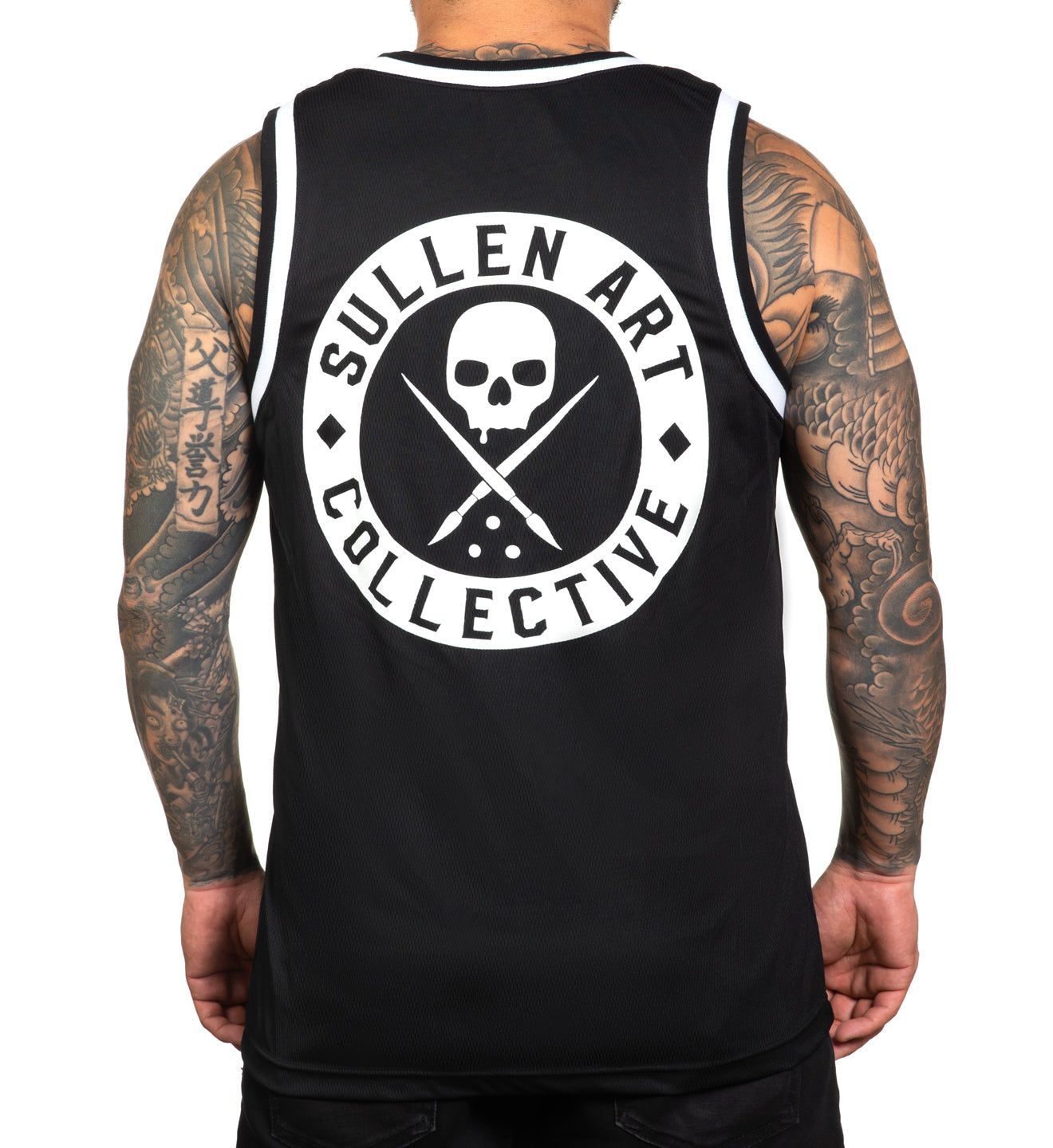 BOH Jersey Tank Black/White -