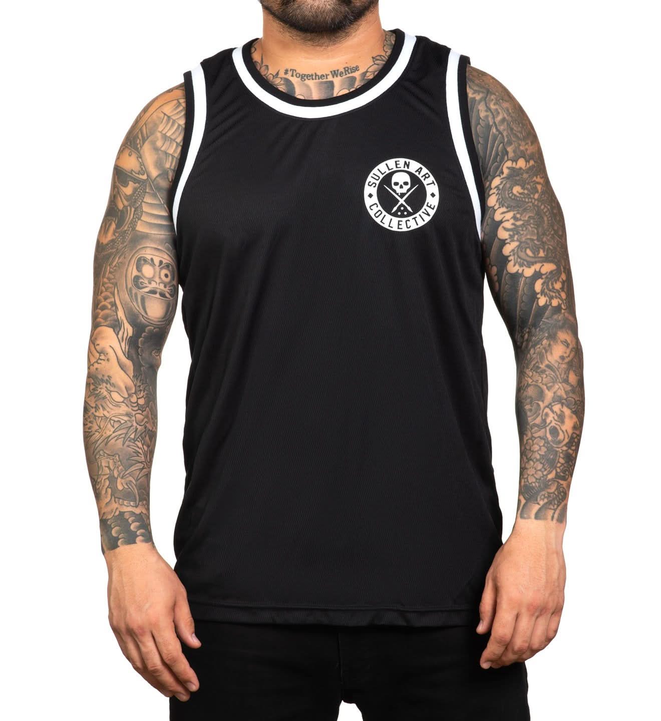 BOH Jersey Tank Black/White -