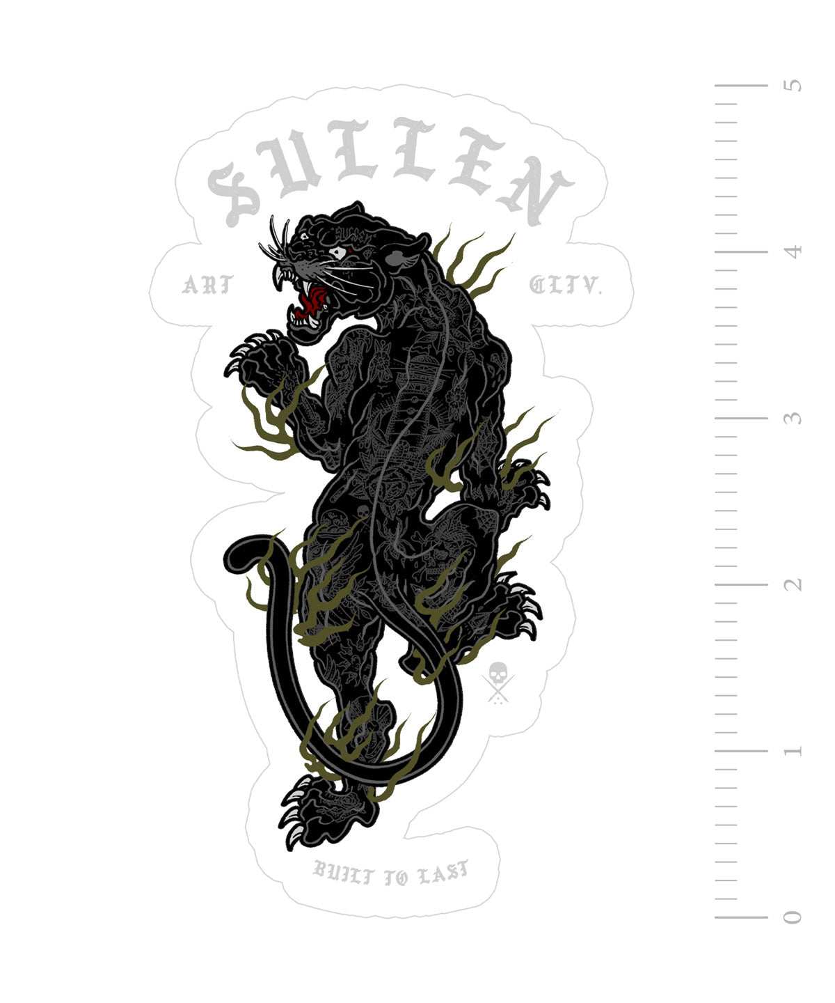 Crawling Panther Sticker