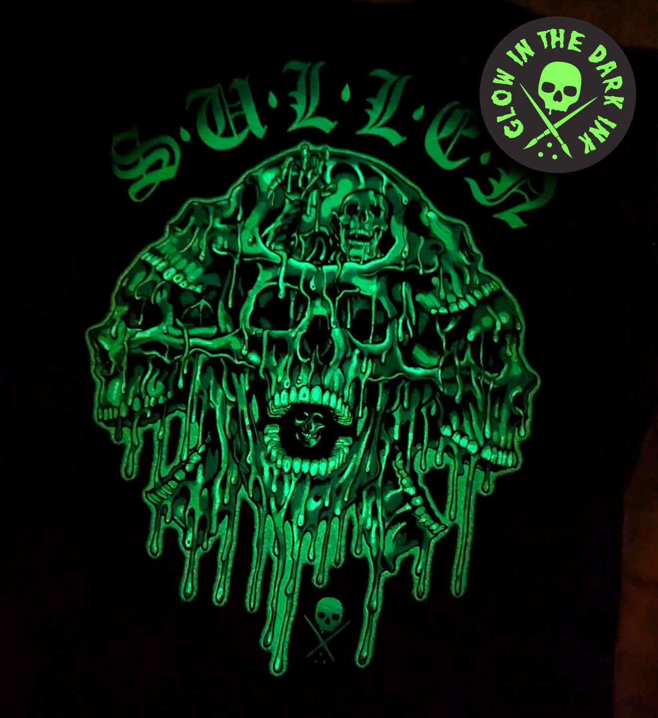 Melting Skulls Longsleeve