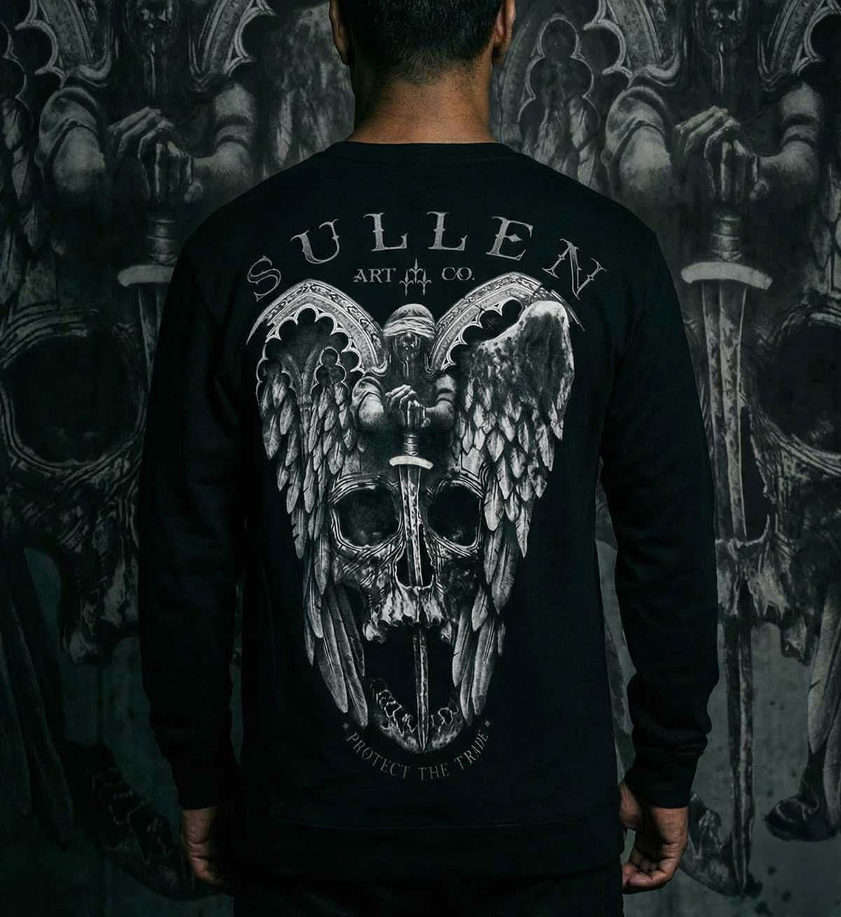 Winged Justice French Terry Long Sleeve