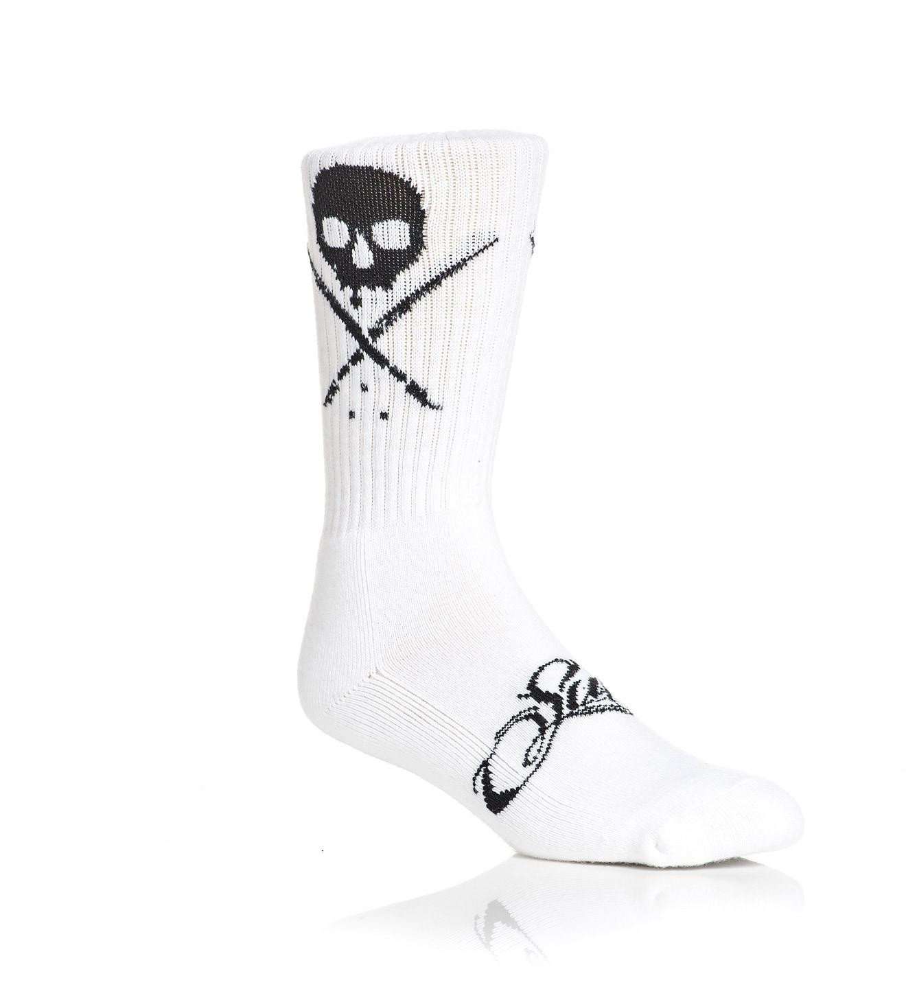 Standard Issue Socks White/Black - Sullen Art Co.