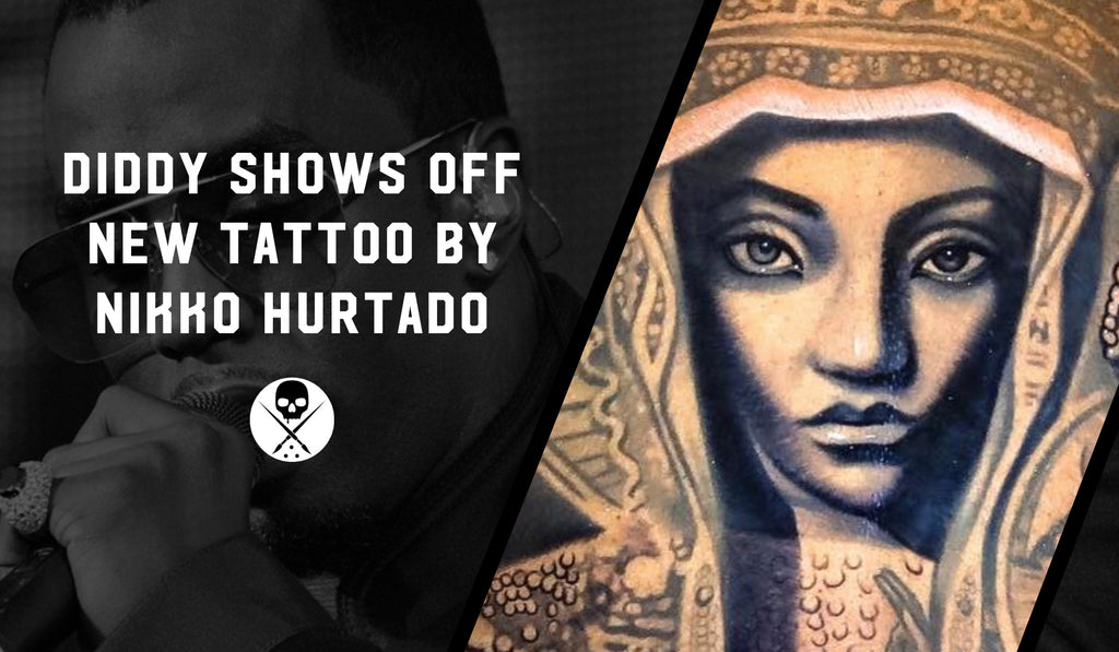 Diddy Shows Off New Tattoo By Nikko Hurtado