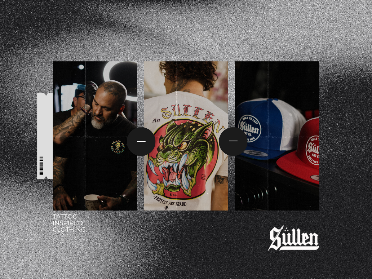 Tattoo-inspired clothing from Sullen Clothing