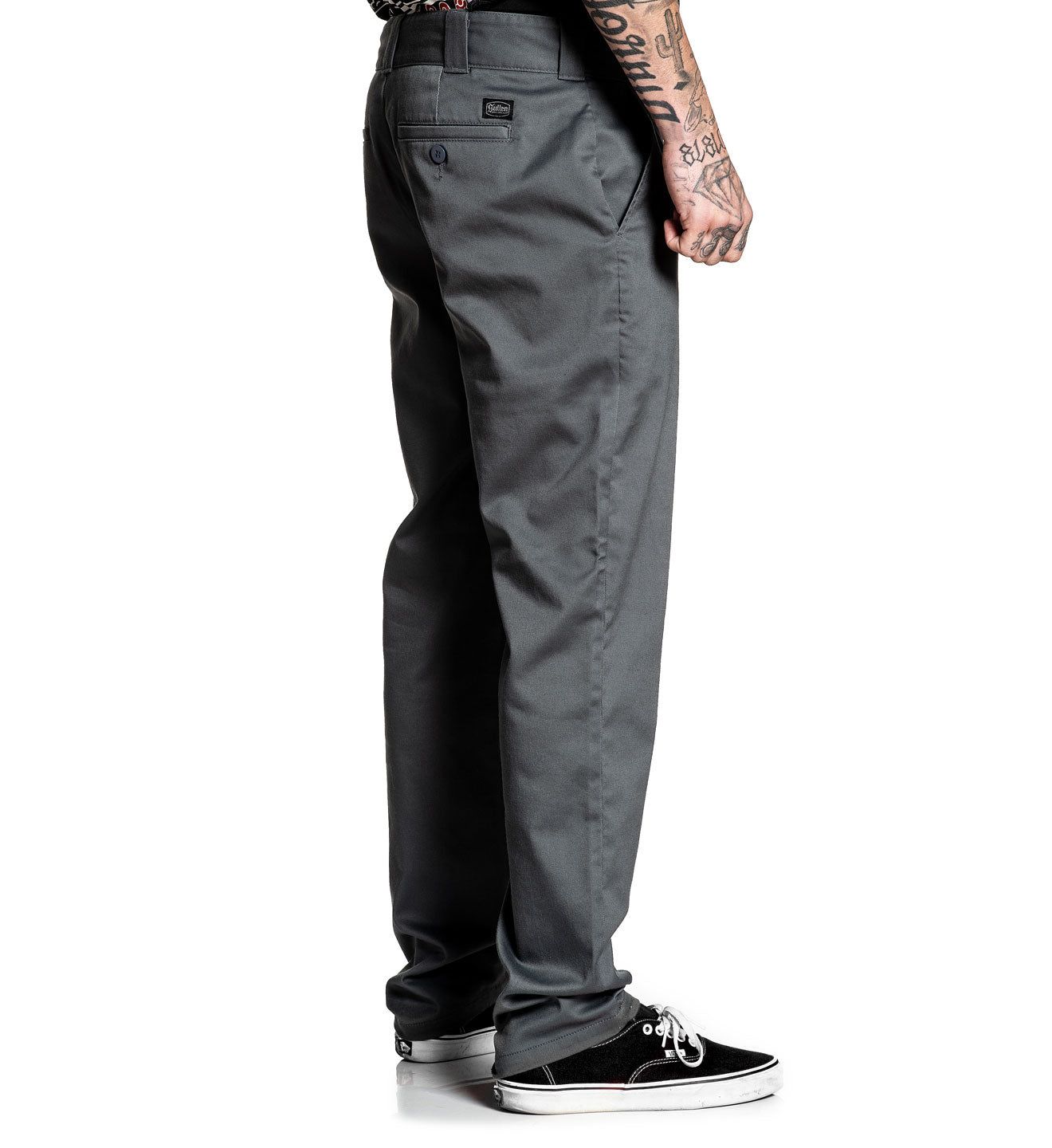 925 Chino Stretch Pant Grey -                                     