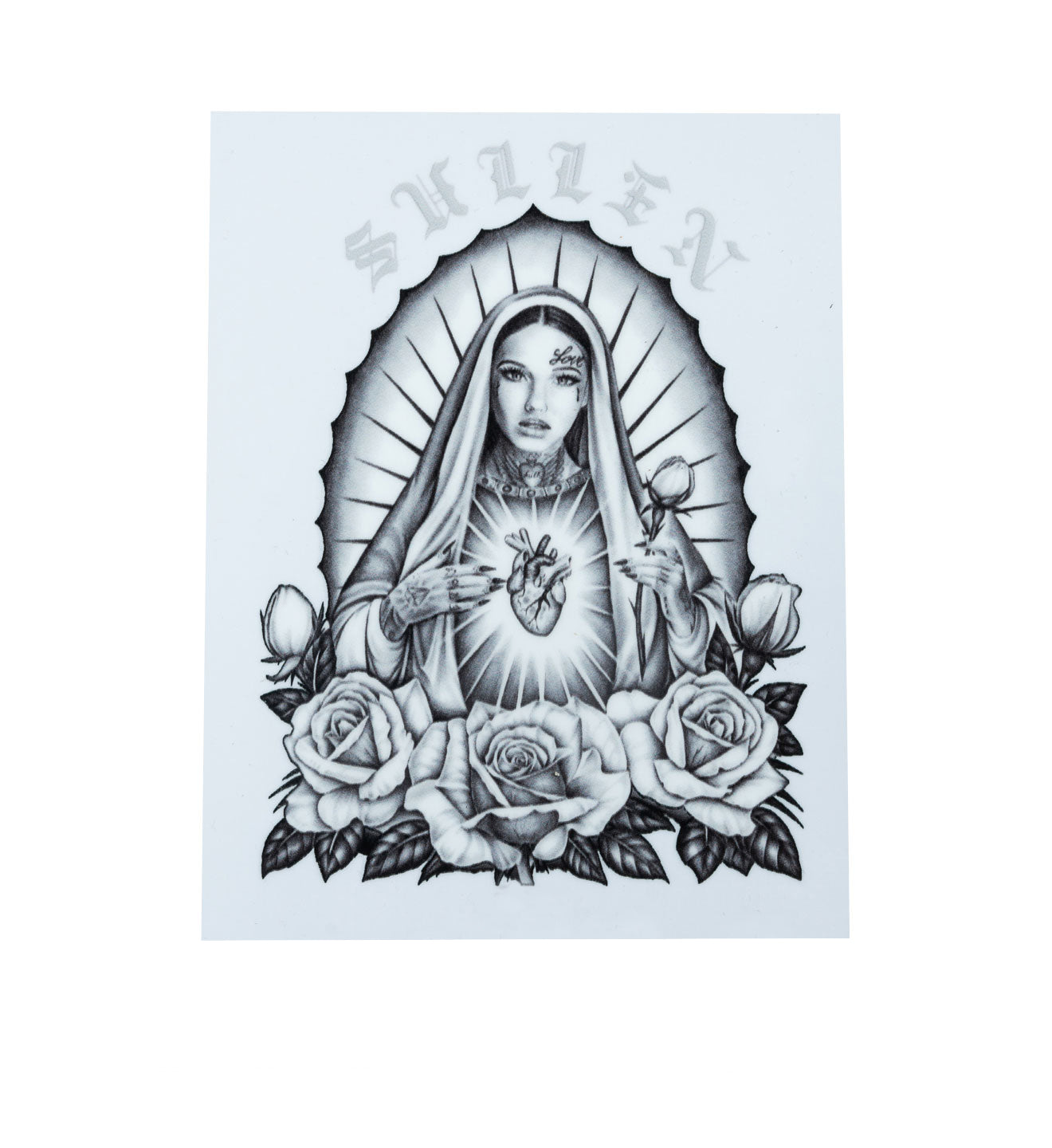 Mother Mary Perma Sticker