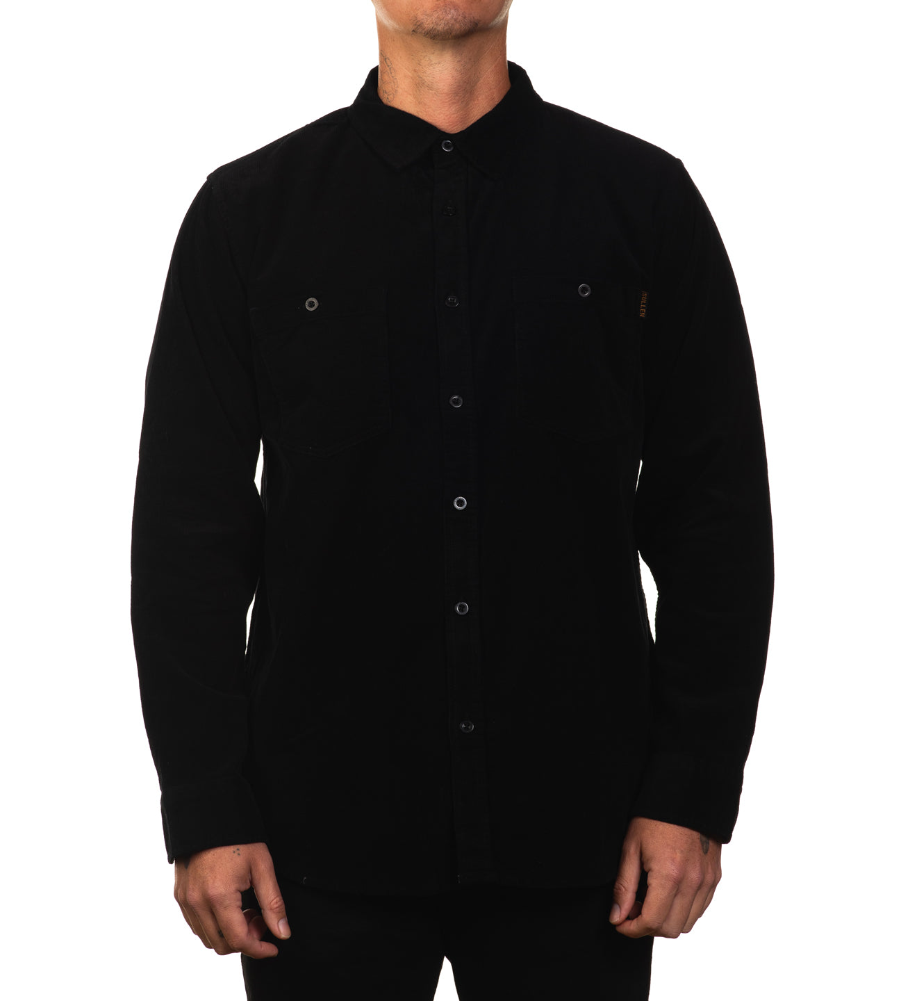 Full Nelson Corduroy Shirt Jacket - Black