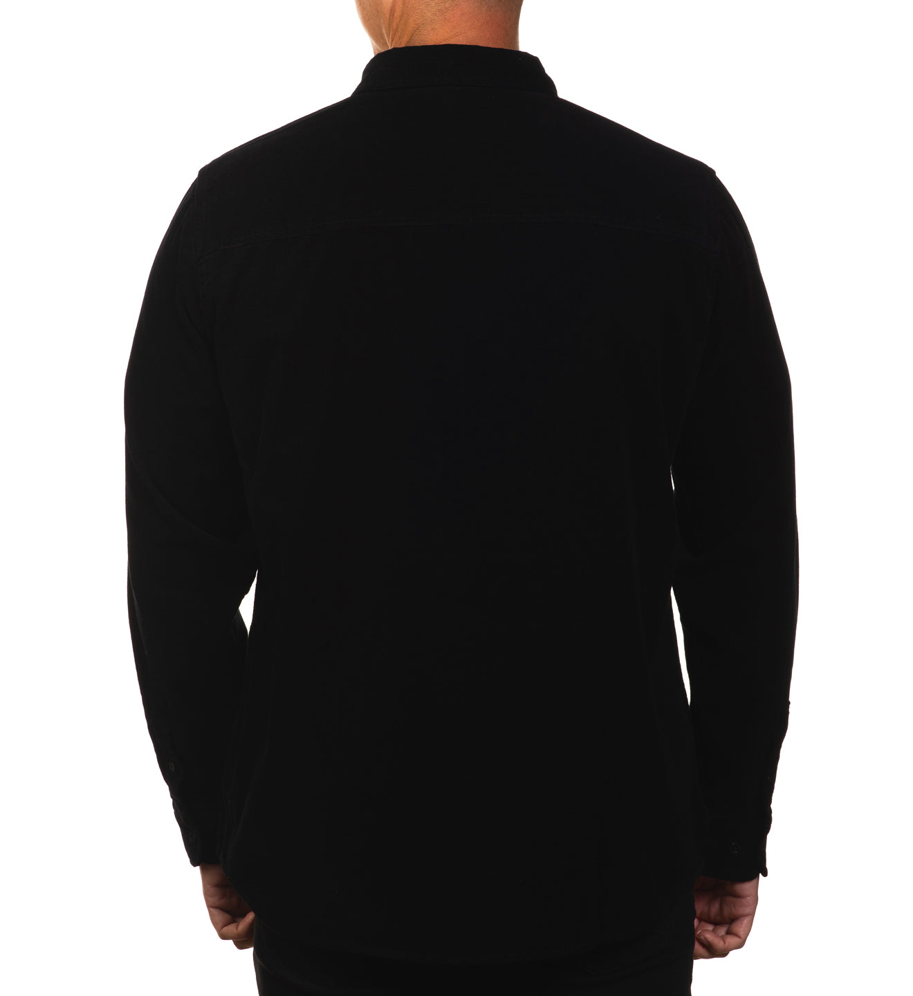 Full Nelson Corduroy Shirt Jacket - Black