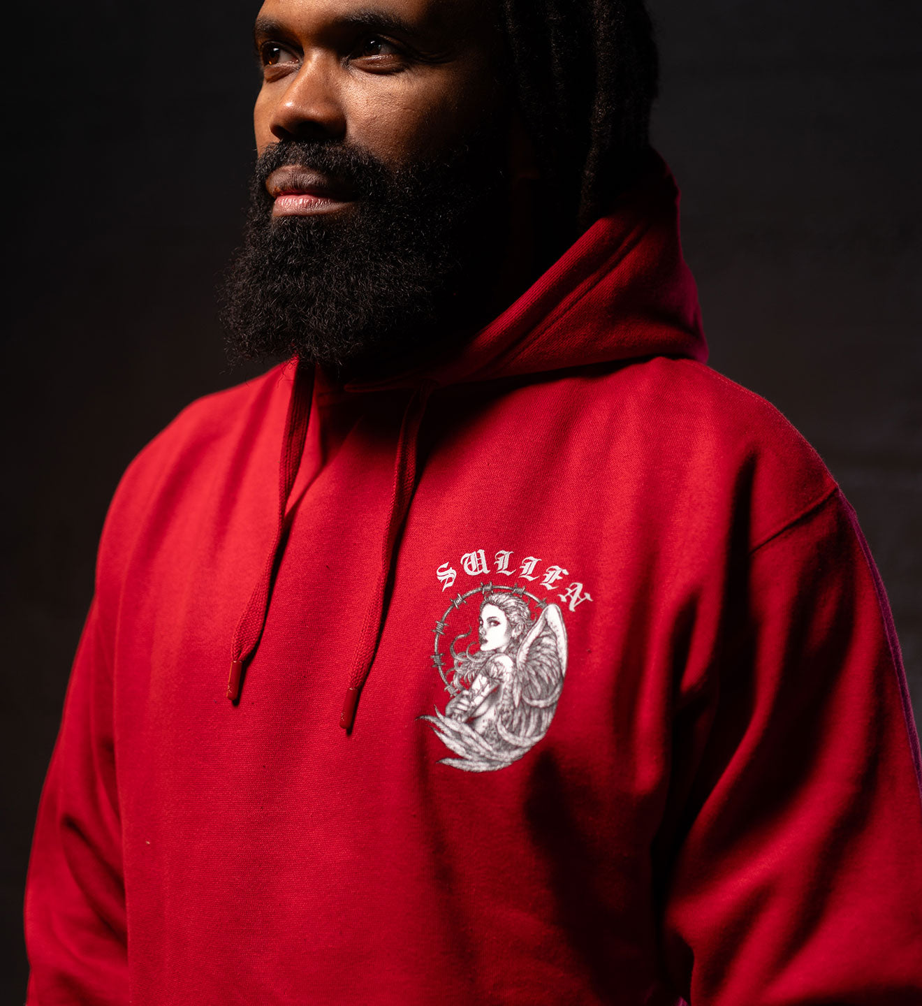 Barbwire Angel Pullover