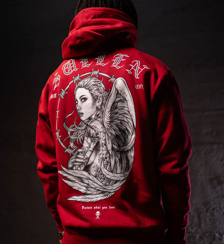 Barbwire Angel Pullover
