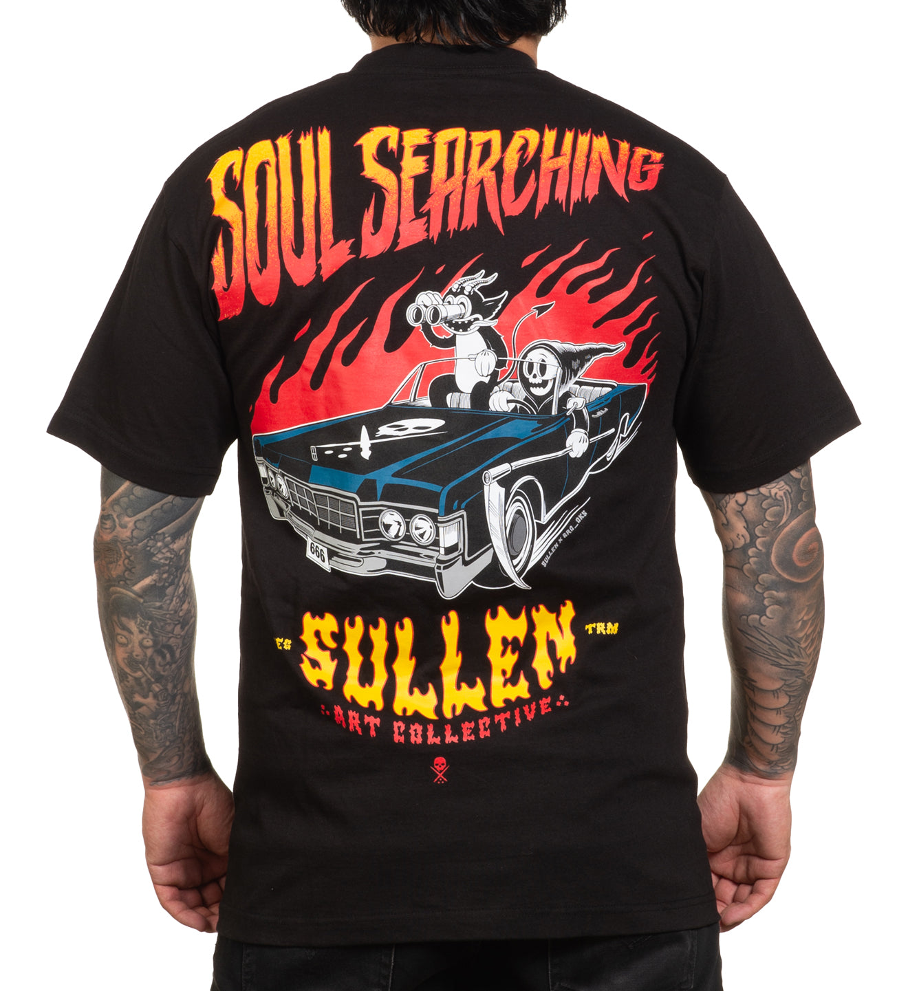 Amazon.com: Sullen Men's East Los Button Down Cotton Tattoo