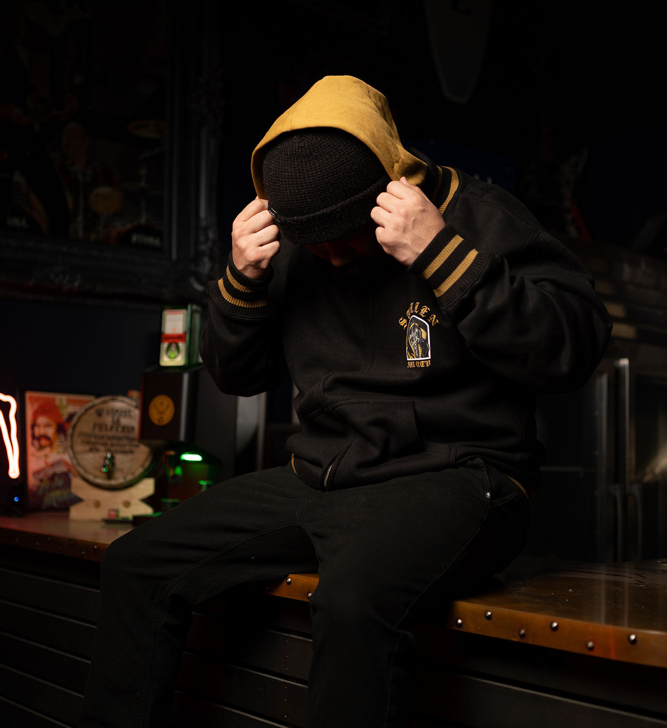 Ruben Banez Zip Up Fleece