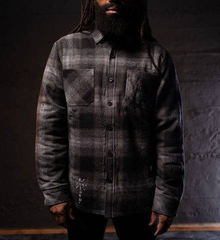 Twisted Flannel Jacket
